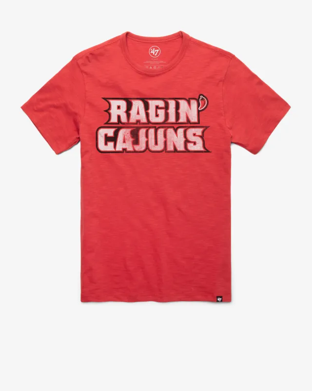 LOUISIANA AT LAFAYETTE RAGIN CAJUNS GRIT '47 SCRUM TEE sold by 47