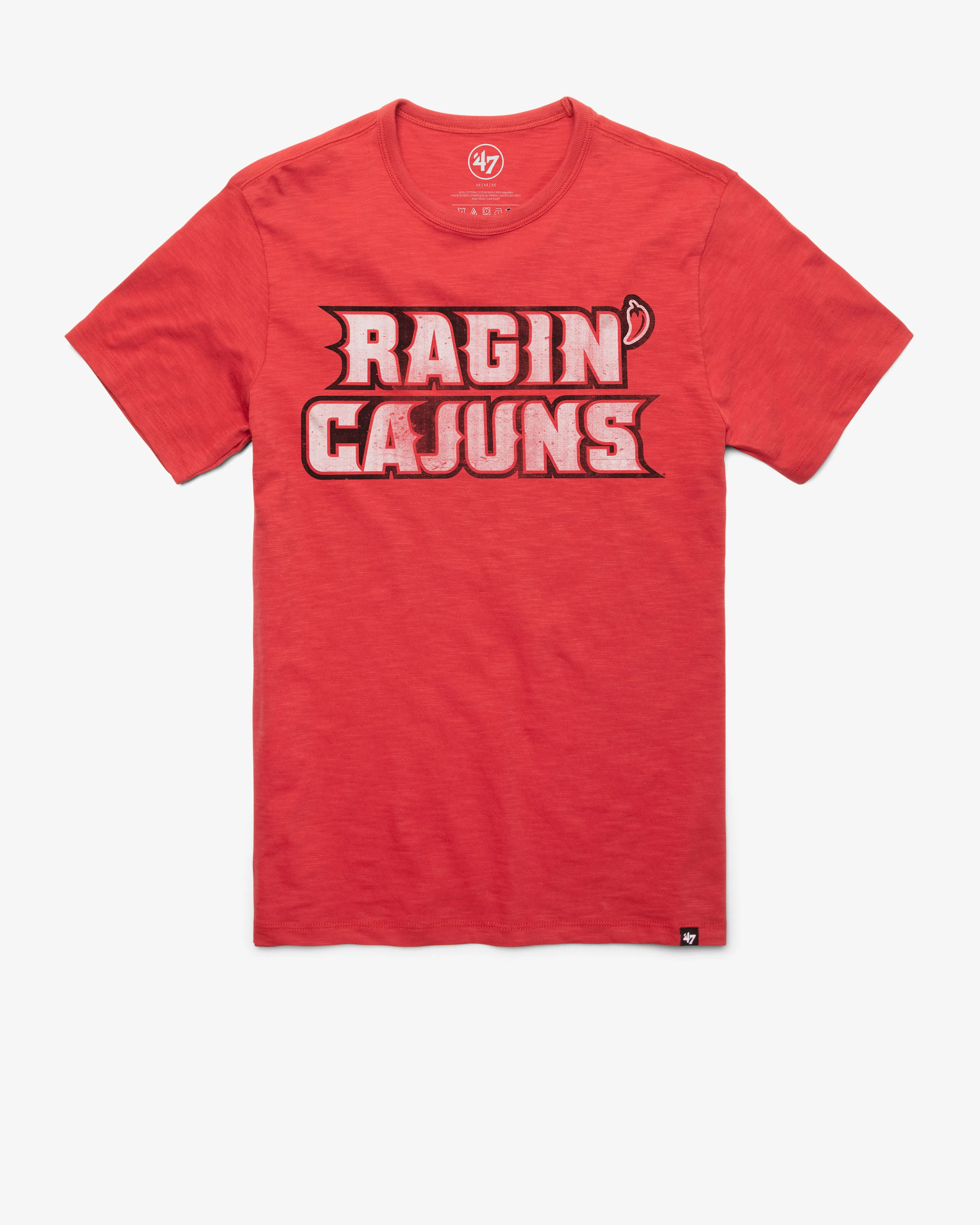 LOUISIANA AT LAFAYETTE RAGIN CAJUNS GRIT '47 SCRUM TEE sold by 47