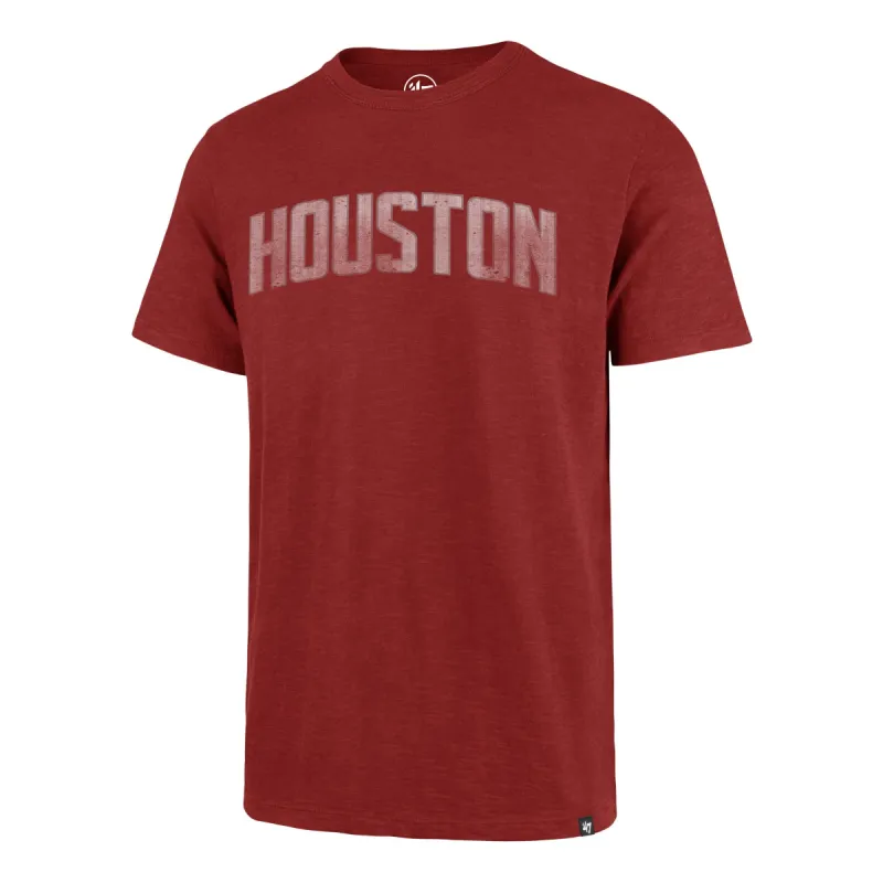 HOUSTON ROCKETS GRIT WORDMARK '47 SCRUM TEE sold by 47