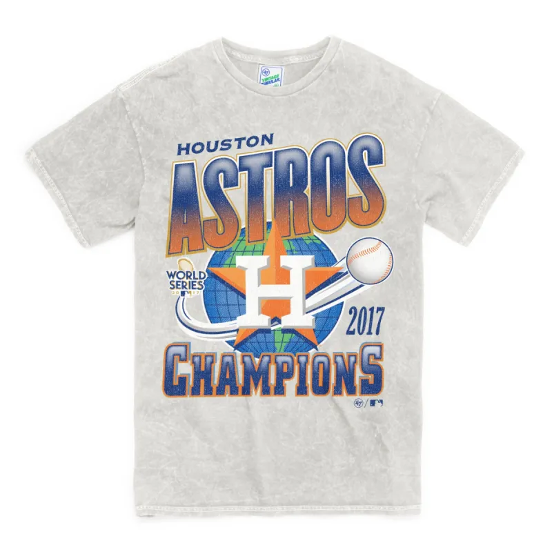 HOUSTON ASTROS 2017 WORLD SERIES ROCKER '47 VINTAGE TUBULAR TEE sold by 47