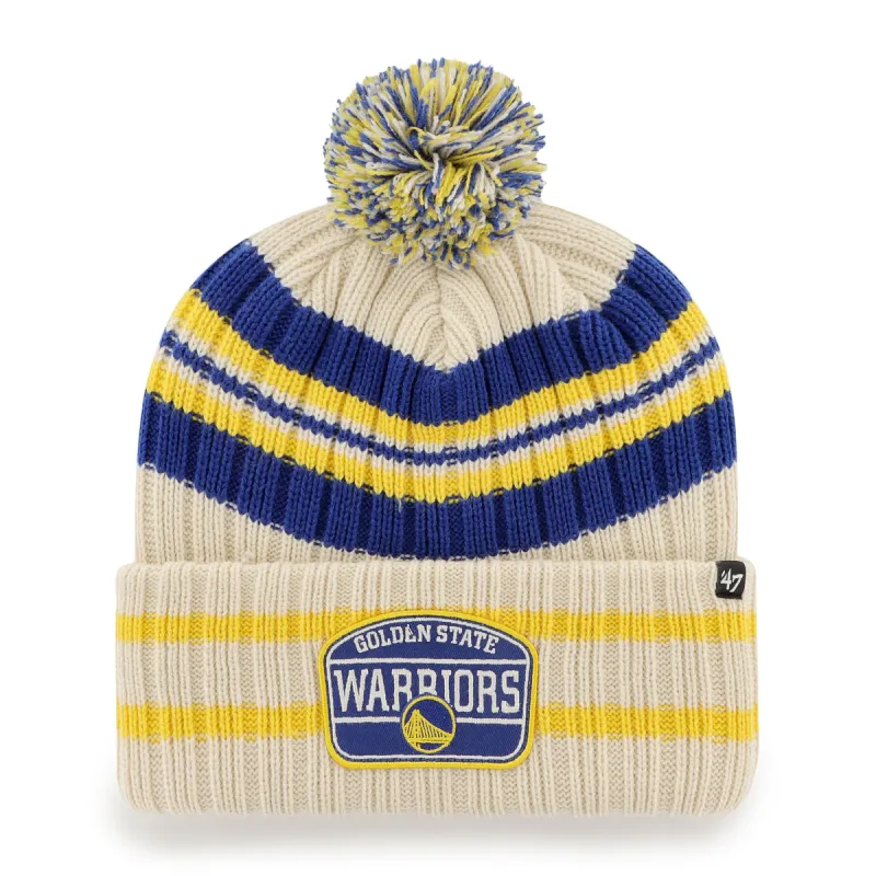 GOLDEN STATE WARRIORS HONE PATCH 47 CUFF KNIT sold by 47