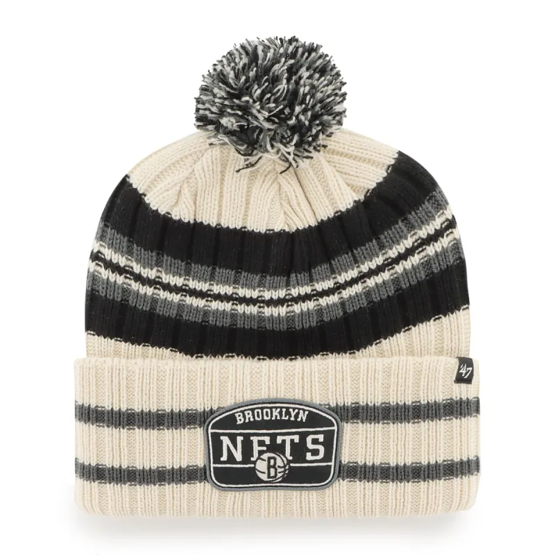 BROOKLYN NETS HONE PATCH 47 CUFF KNIT sold by 47
