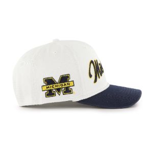 MICHIGAN WOLVERINES OVERHAND SCRIPT TWO TONE '47 MVP DV sold by 47