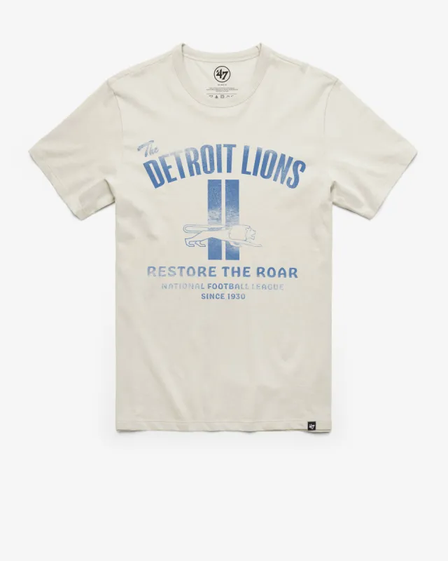 DETROIT LIONS HISTORIC WIDE OPEN '47 FRANKLIN TEE made by 47
