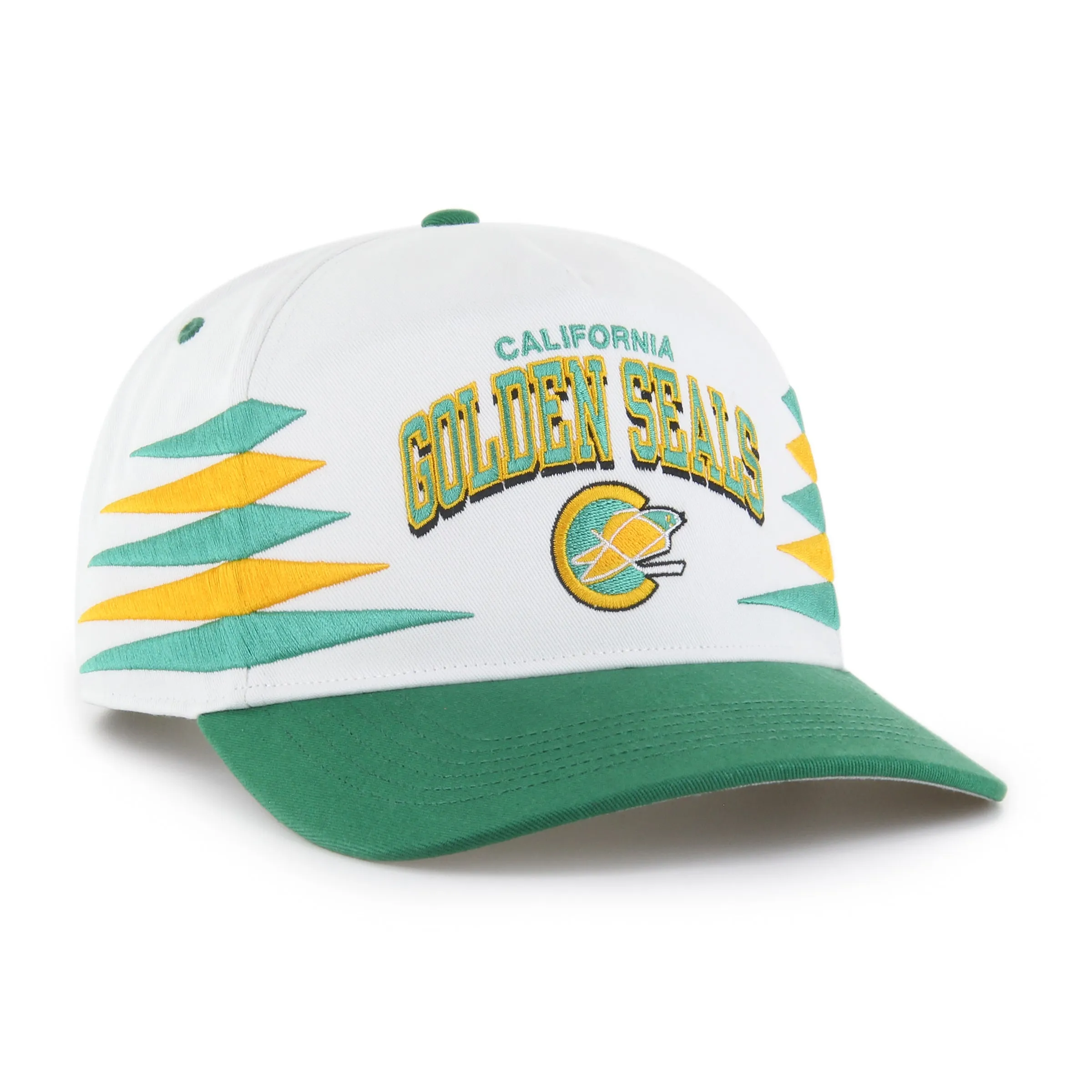 CALIFORNIA GOLDEN SEALS VINTAGE DIAMOND CUT '47 HITCH sold by 47 product image thumbnail 4