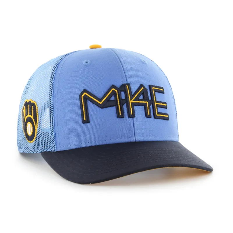 MILWAUKEE BREWERS CITY CONNECT MLB CITY REPLICA '47 TRUCKER sold by 47