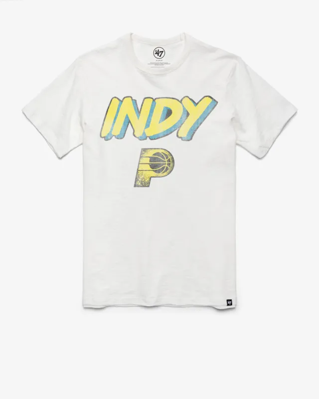 INDIANA PACERS CITY EDITION PREGAME '47 SCRUM TEE sold by 47