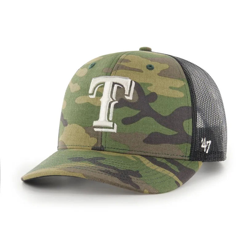 TEXAS RANGERS CAMO '47 TRUCKER sold by 47