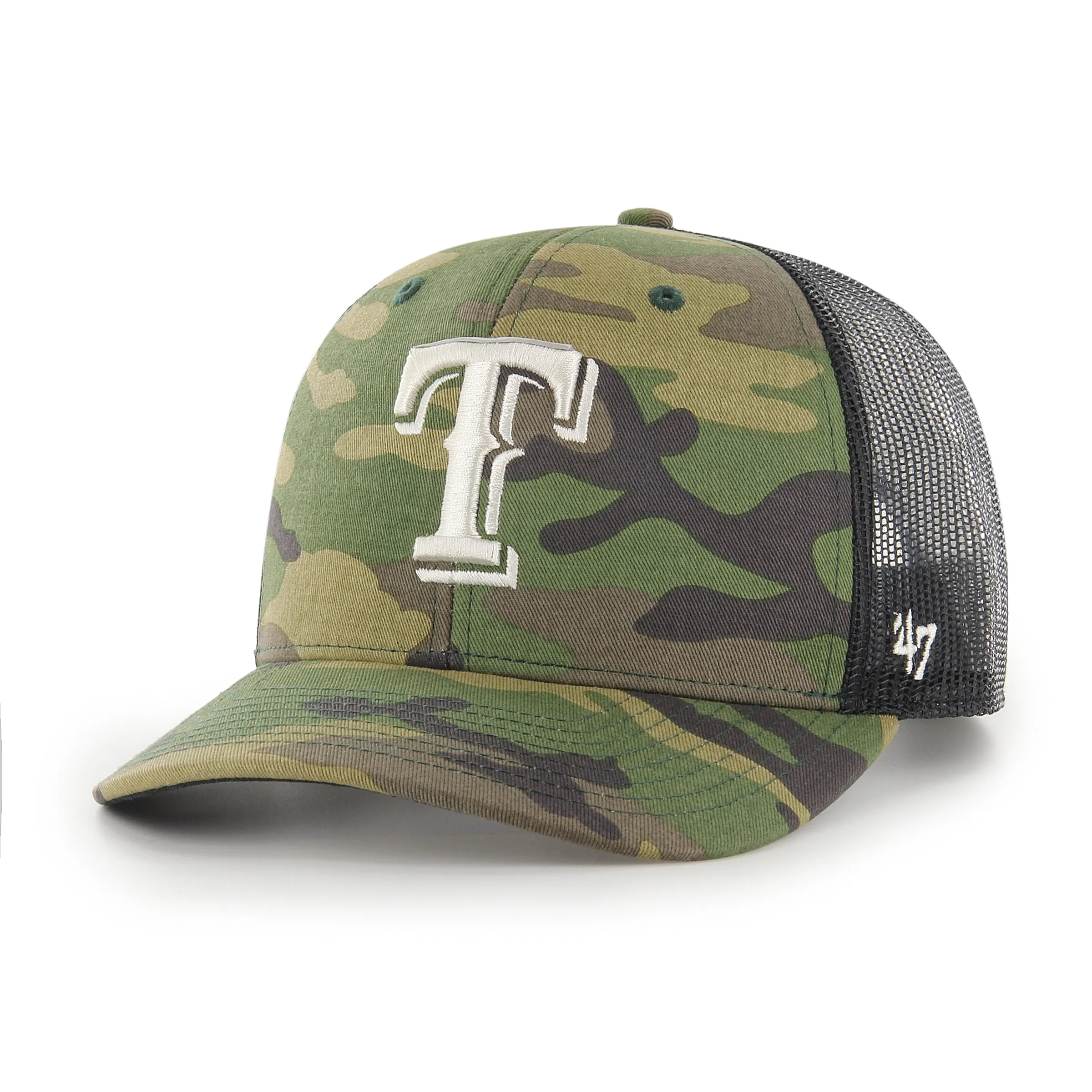 TEXAS RANGERS CAMO '47 TRUCKER sold by 47