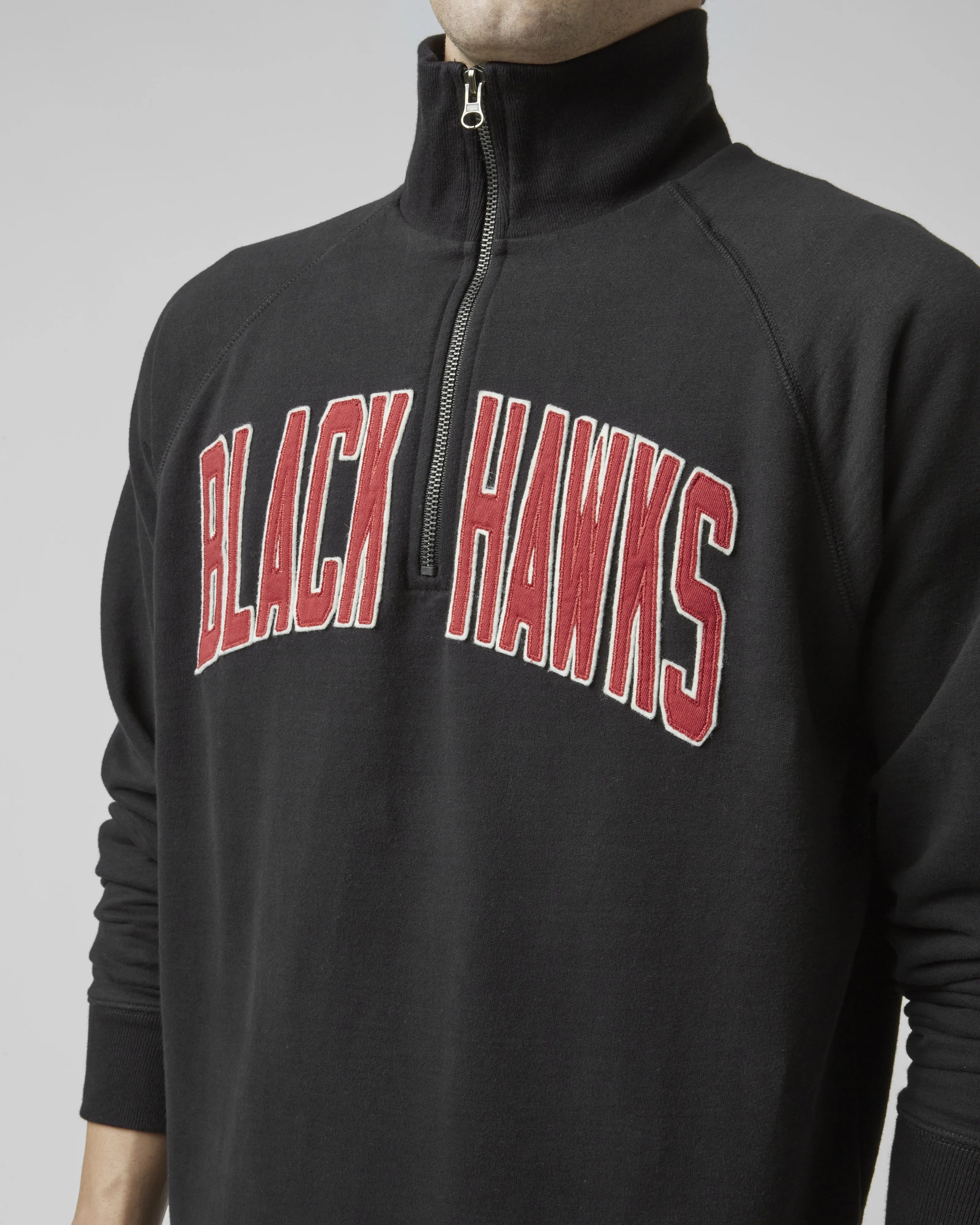 CHICAGO BLACKHAWKS BANKS '47 HARRIS SCRIMMAGE 1/4 ZIP sold by 47 product image thumbnail 5