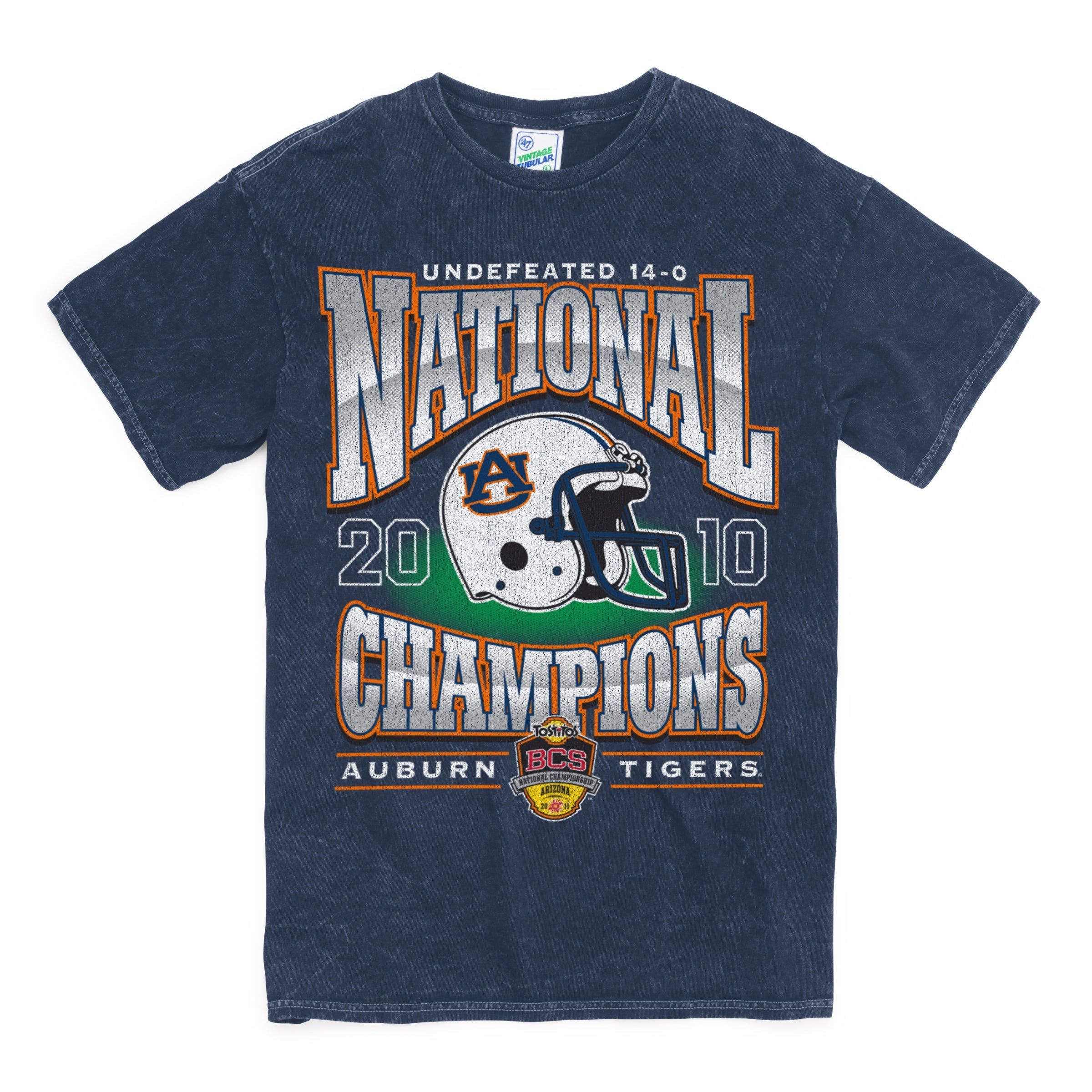 AUBURN TIGERS 2010 NATIONAL CHAMPS ROCKER '47 VINTAGE TUBULAR TEE sold by 47