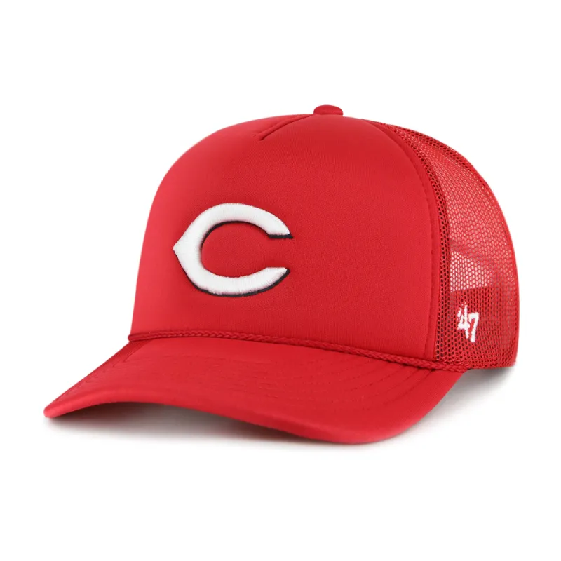 CINCINNATI REDS FOAM FRONT MESH '47 TRUCKER FM made by 47