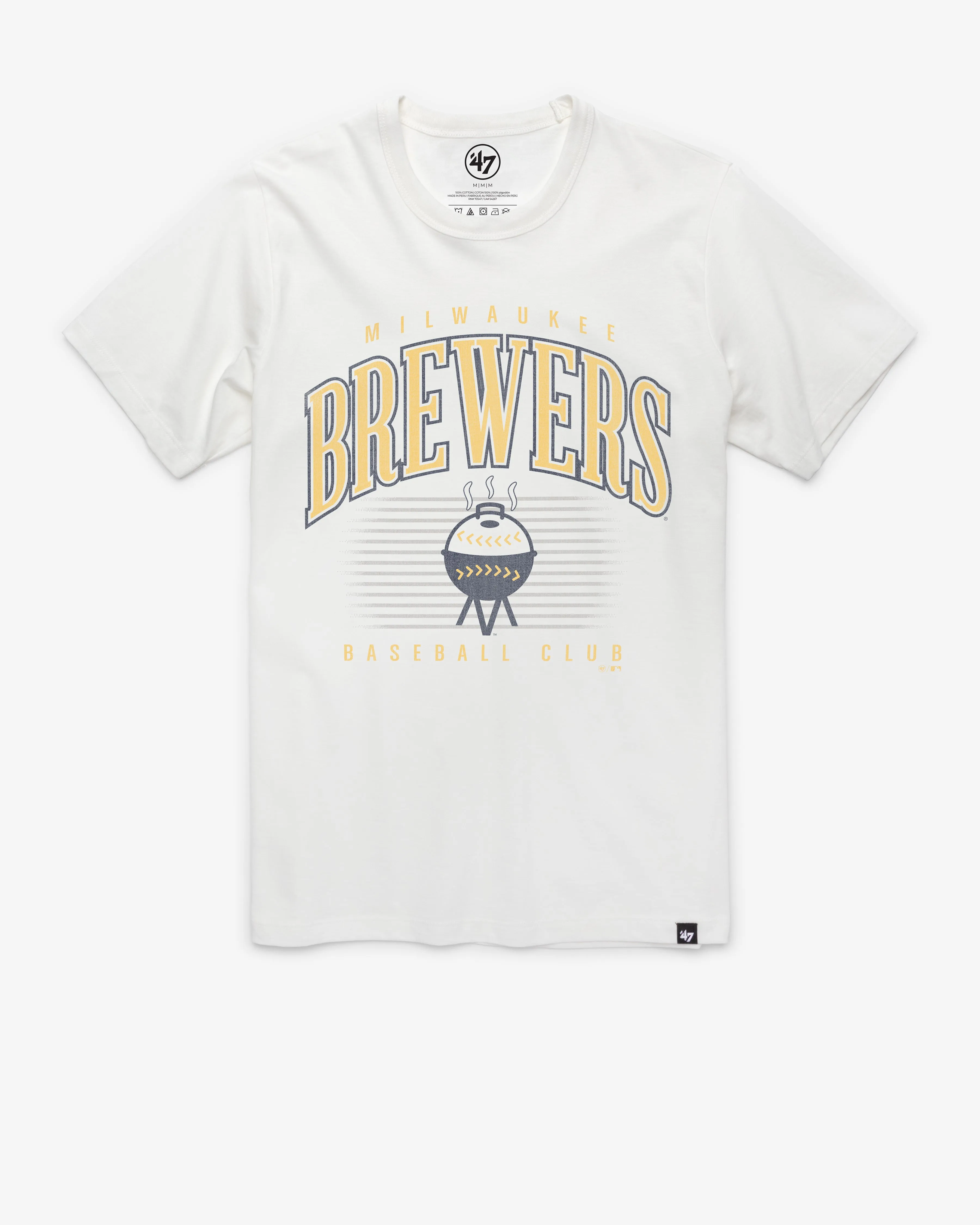 MILWAUKEE BREWERS CITY CONNECT DOUBLE HEADER '47 FRANKLIN TEE sold by 47