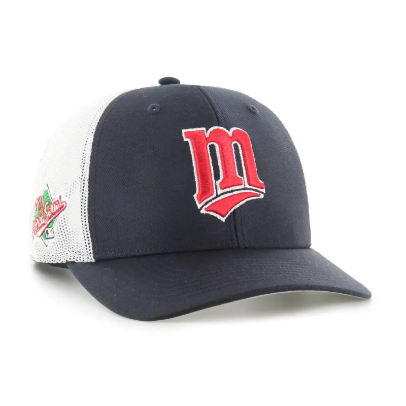 MINNESOTA TWINS WORLD SERIES SURE SHOT '47 TRUCKER sold by 47
