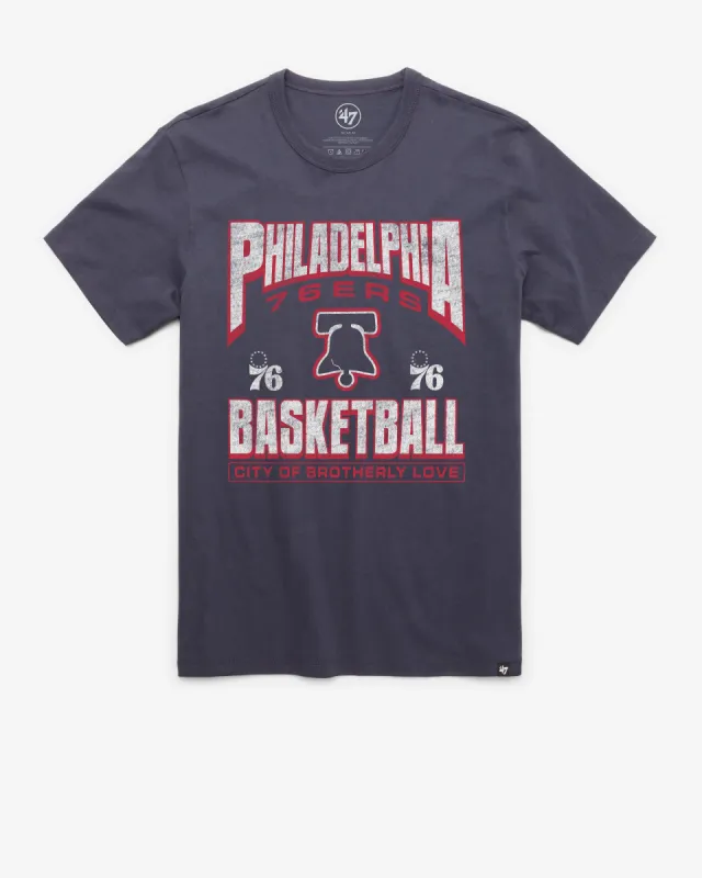 PHILADELPHIA 76ERS CITY EDITION OVERVIEW '47 FRANKLIN TEE sold by 47