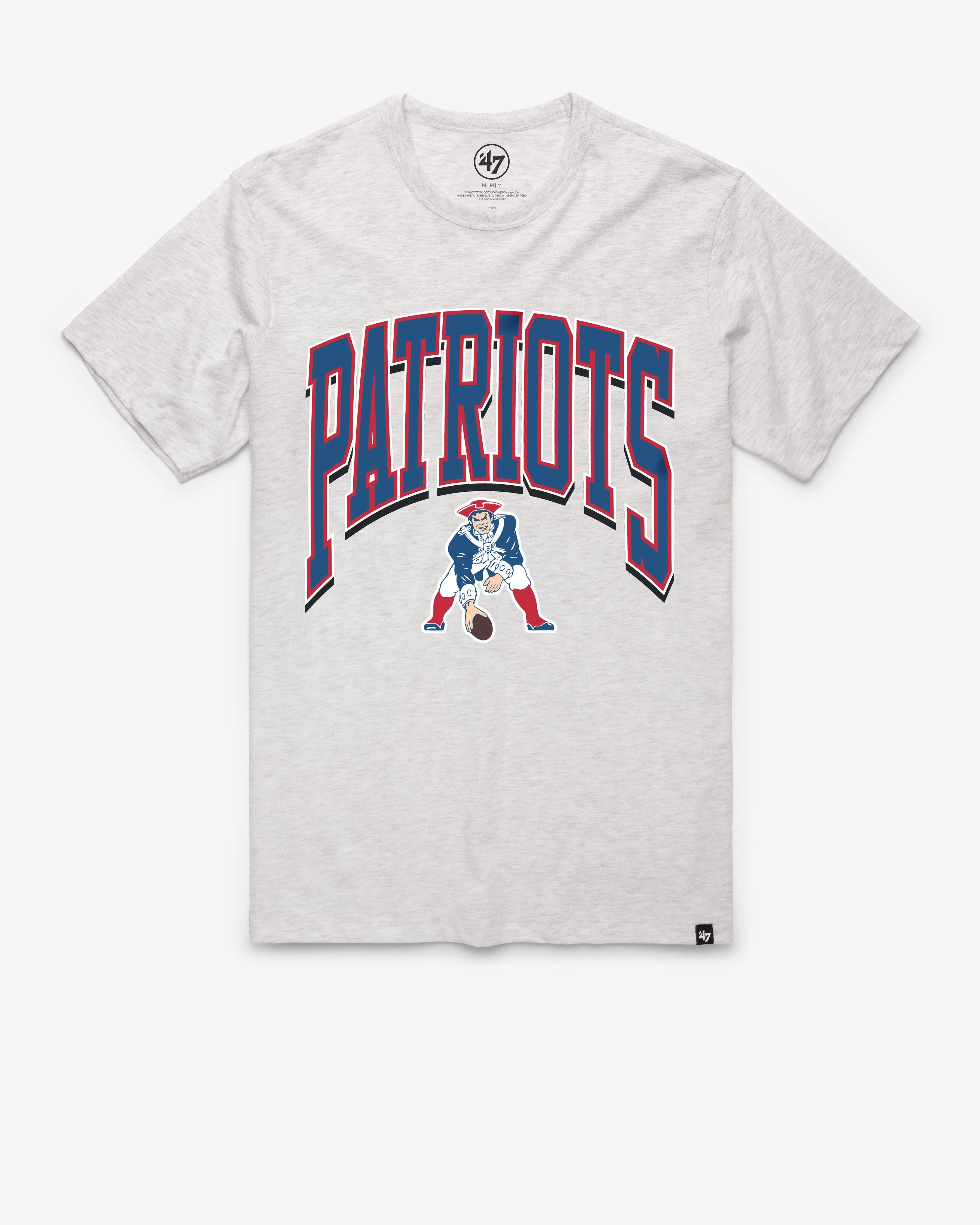 NEW ENGLAND PATRIOTS HISTORIC WALK TALL '47 FRANKLIN TEE sold by 47