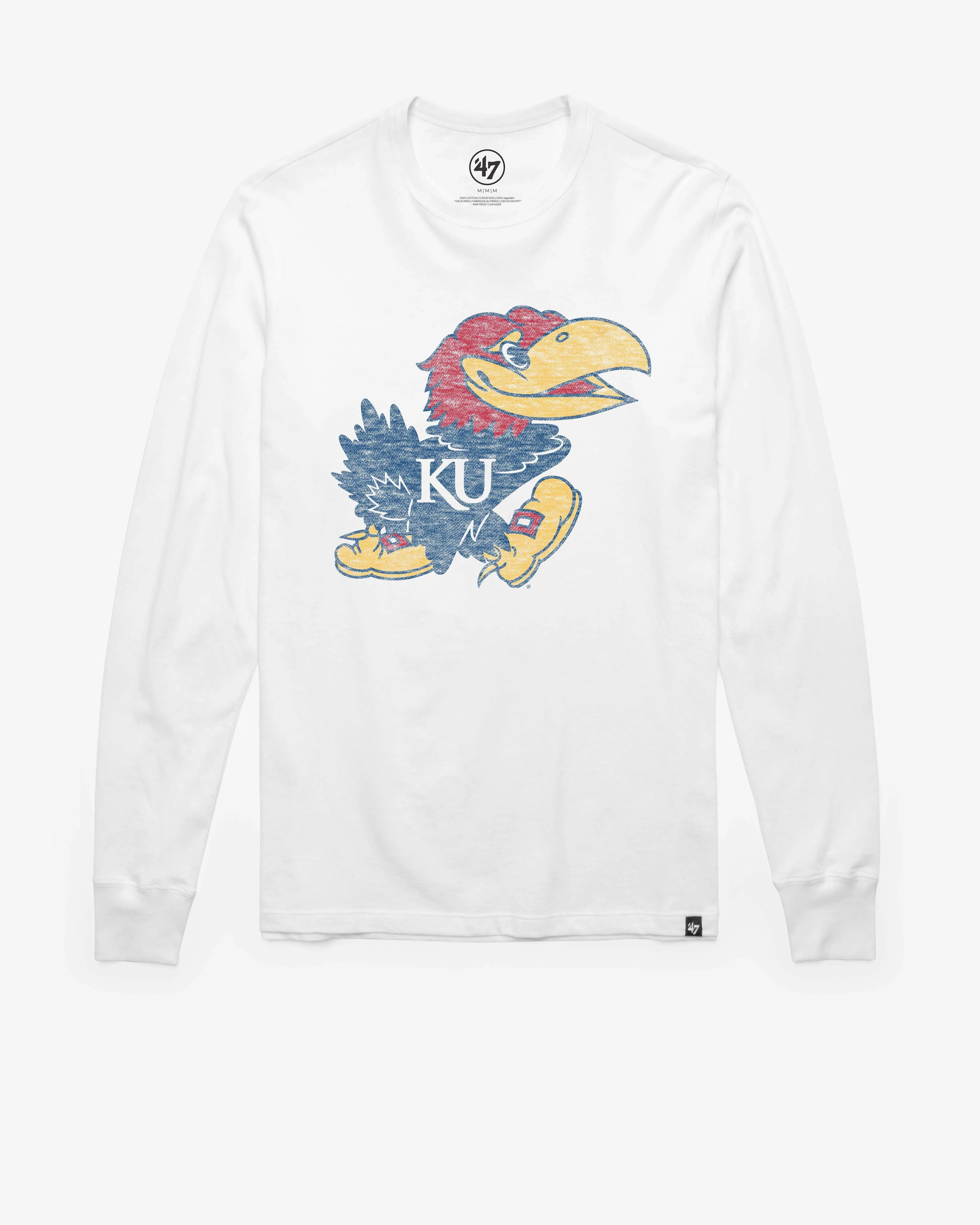 KANSAS JAYHAWKS PREMIER '47 FRANKLIN LONG SLEEVE TEE sold by 47