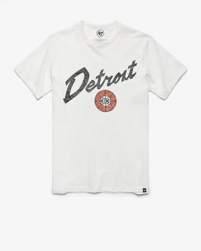 DETROIT PISTONS CITY EDITION PREGAME '47 SCRUM TEE sold by 47
