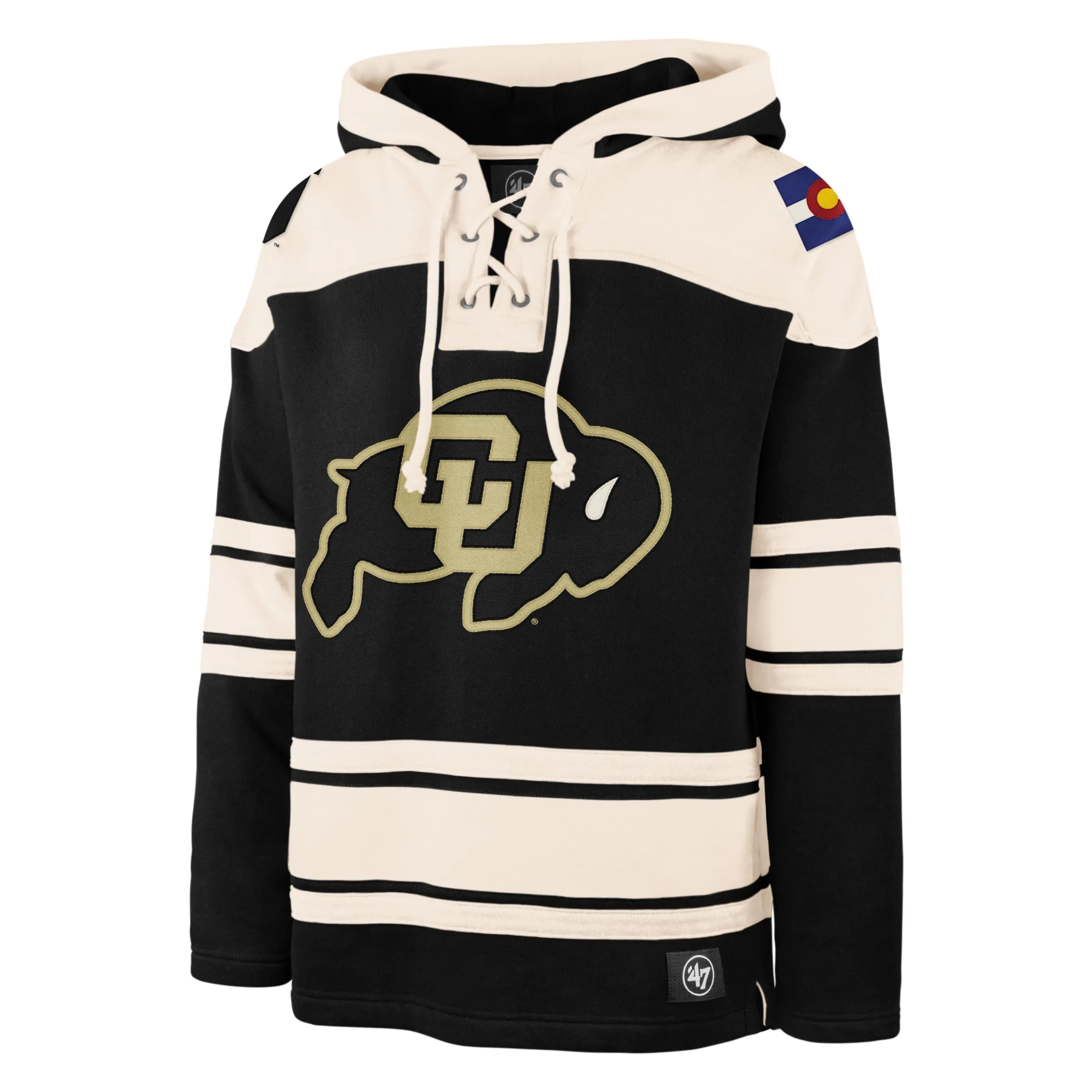 COLORADO BUFFALOES SUPERIOR '47 LACER HOOD sold by 47