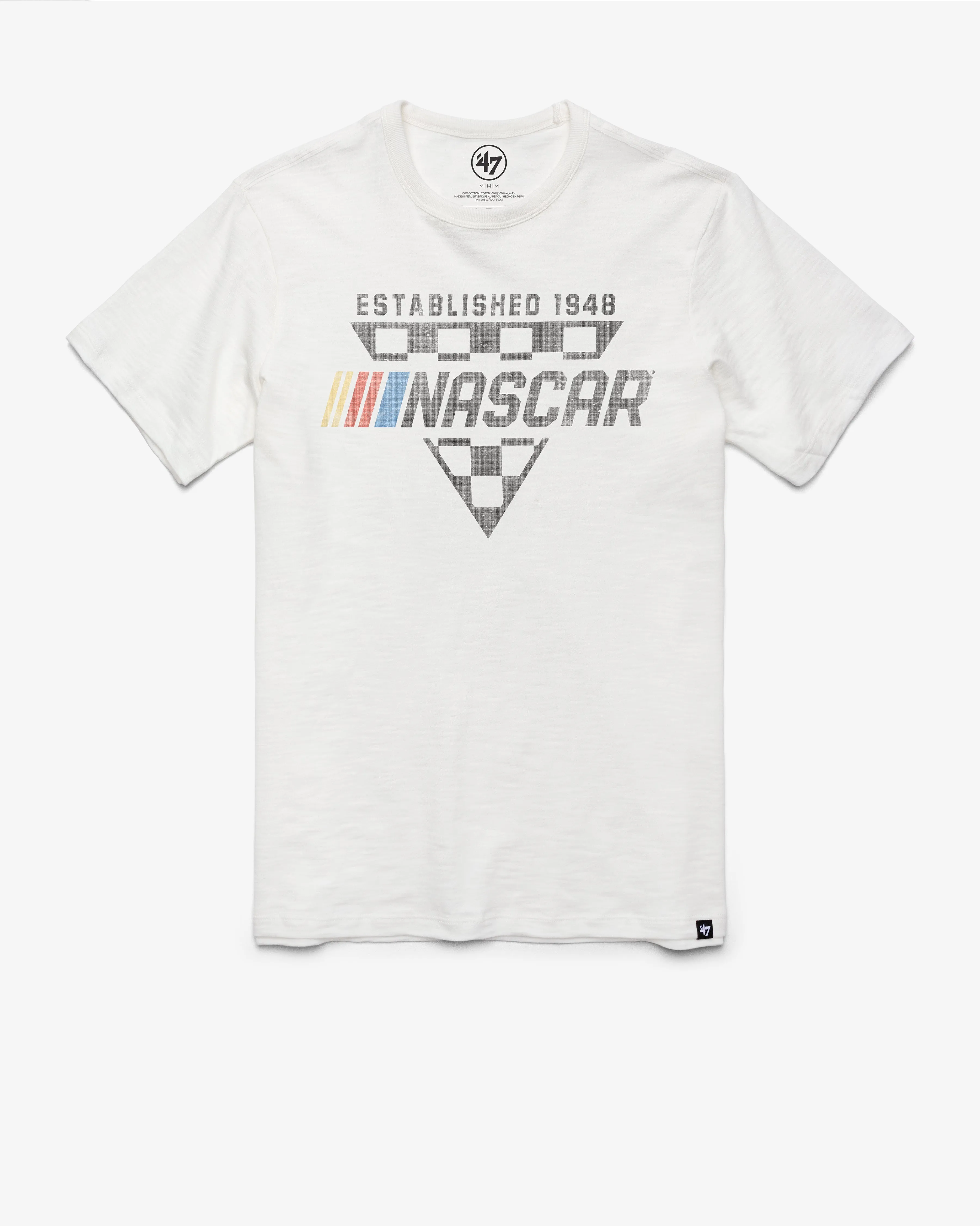 NASCAR TRI CHECK '47 SCRUM TEE sold by 47