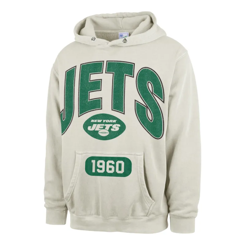NEW YORK JETS GOATED VINTAGE DYE '47 PIERCE HOOD sold by 47
