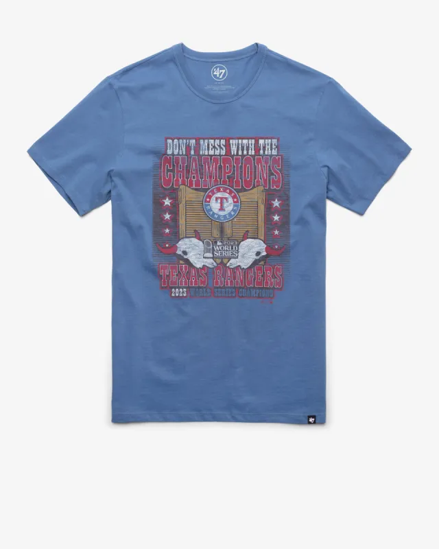 TEXAS RANGERS 2023 WORLD SERIES CHAMPS '47 FRANKLIN TEE sold by 47