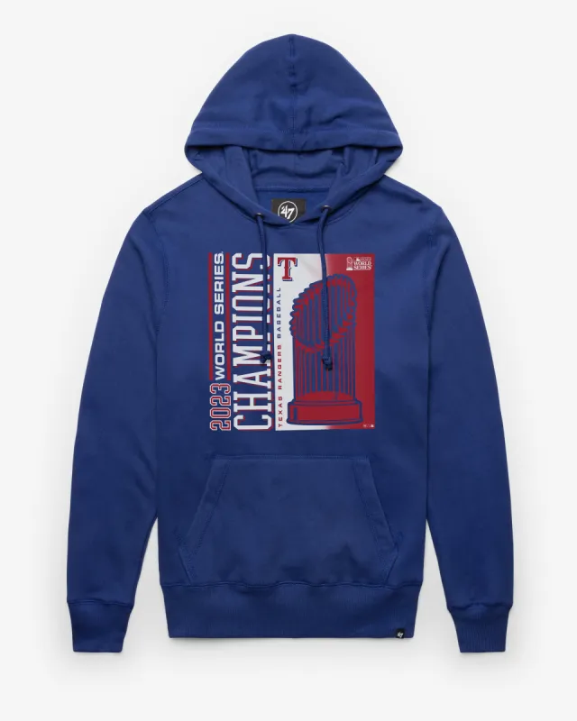 TEXAS RANGERS 2023 WORLD SERIES CHAMPS '47 HEADLINE HOOD sold by 47