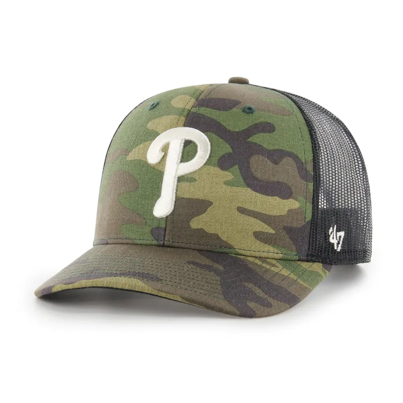 PHILADELPHIA PHILLIES CAMO '47 TRUCKER sold by 47