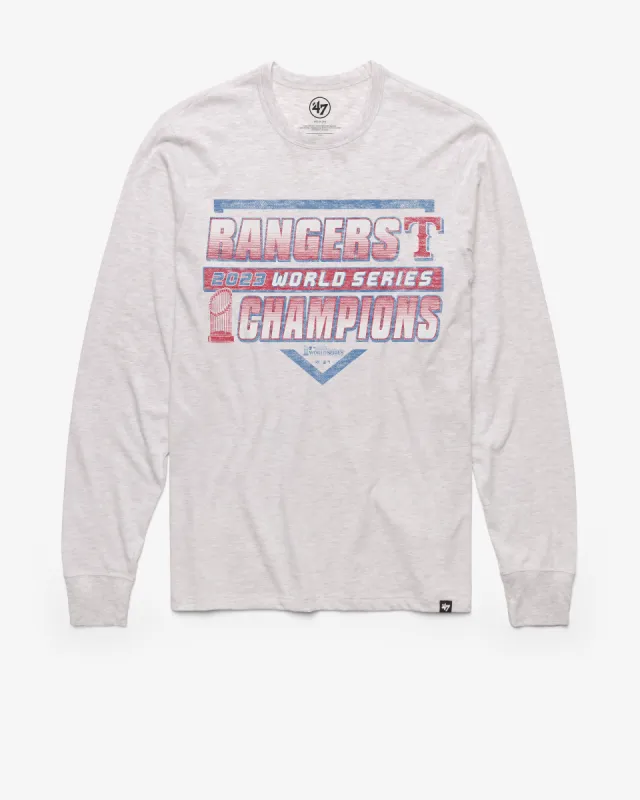 TEXAS RANGERS 2023 WORLD SERIES CHAMPS '47 FRANKLIN LONG SLEEVE TEE sold by 47