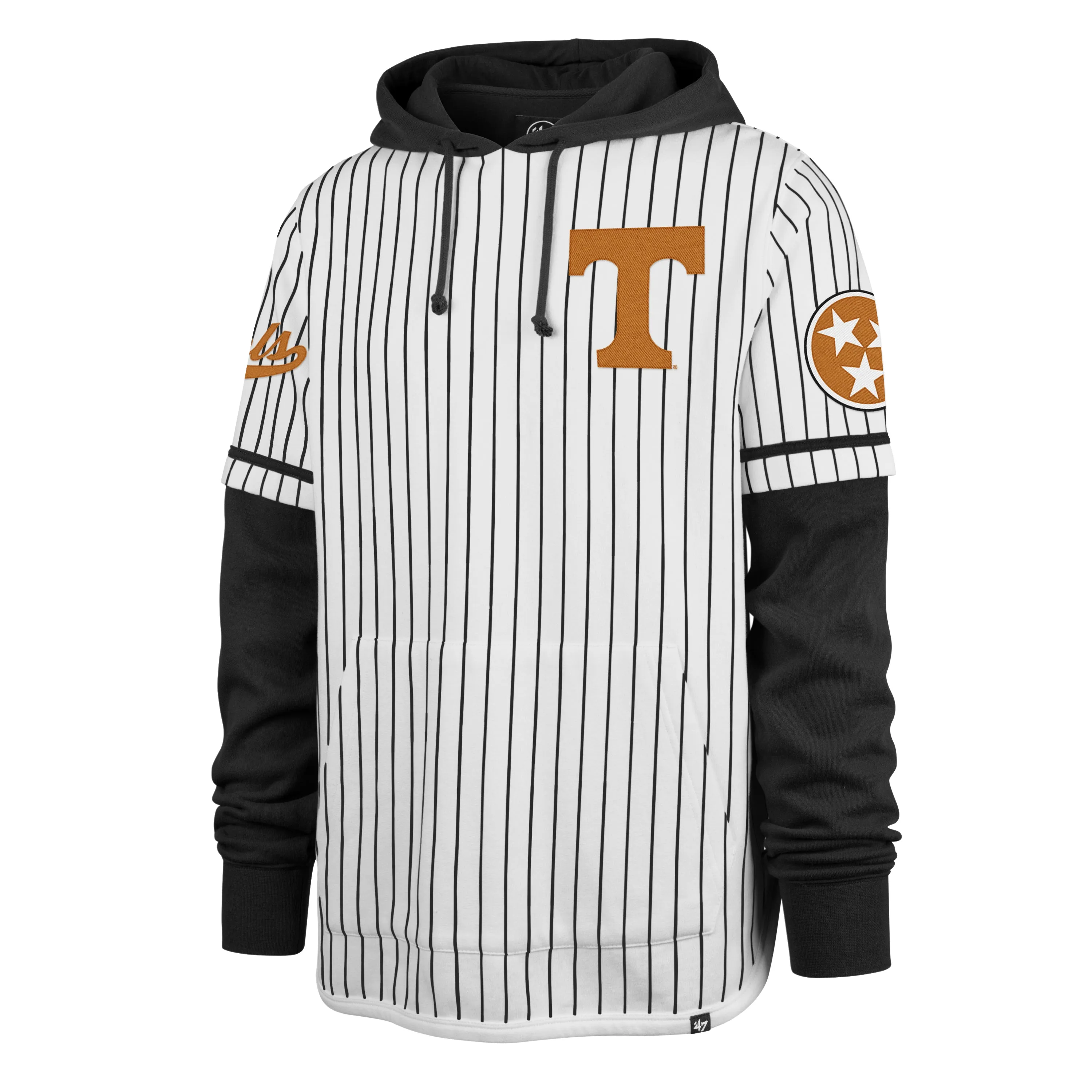 TENNESSEE VOLUNTEERS PINSTRIPE '47 SHORTSTOP PULLOVER HOOD sold by 47
