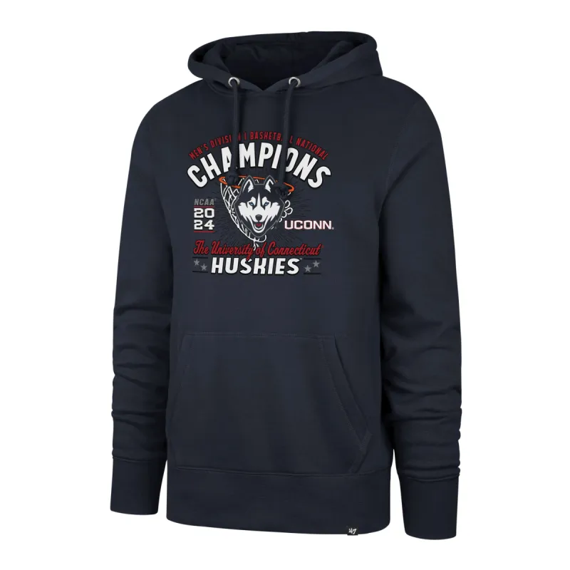 CONNECTICUT HUSKIES UCONN NCAA NATIONAL CHAMPIONS '47 HEADLINE HOOD sold by 47