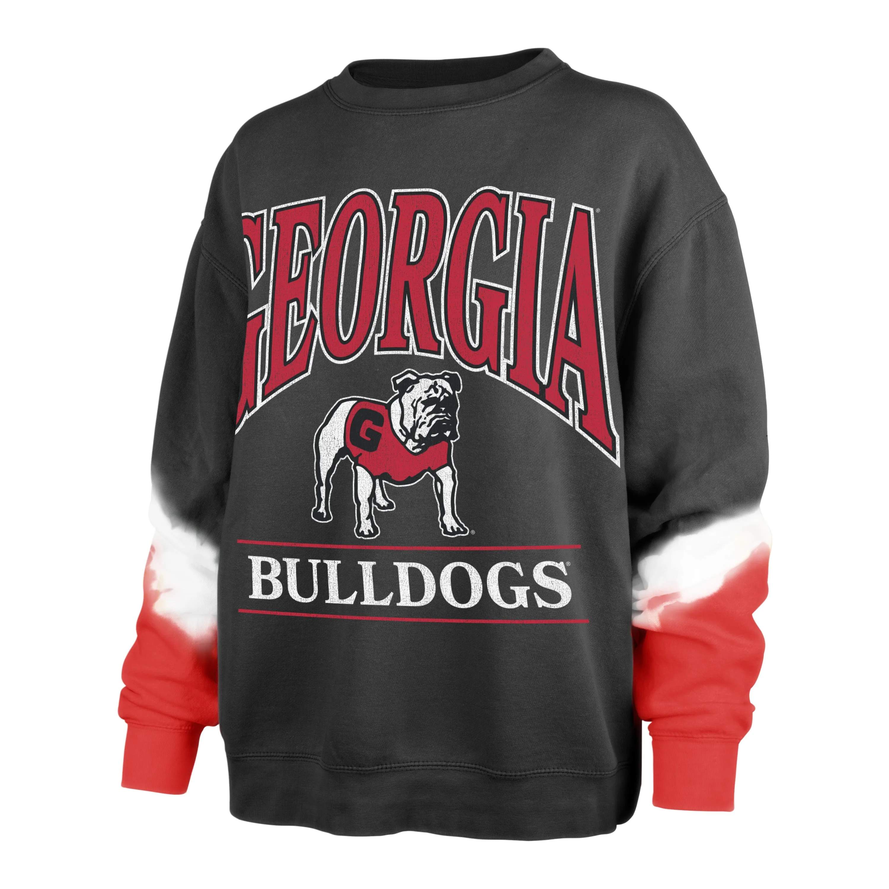 GEORGIA BULLDOGS SLEEVE DYE '47 BOYFRIEND CREW WOMENS sold by 47