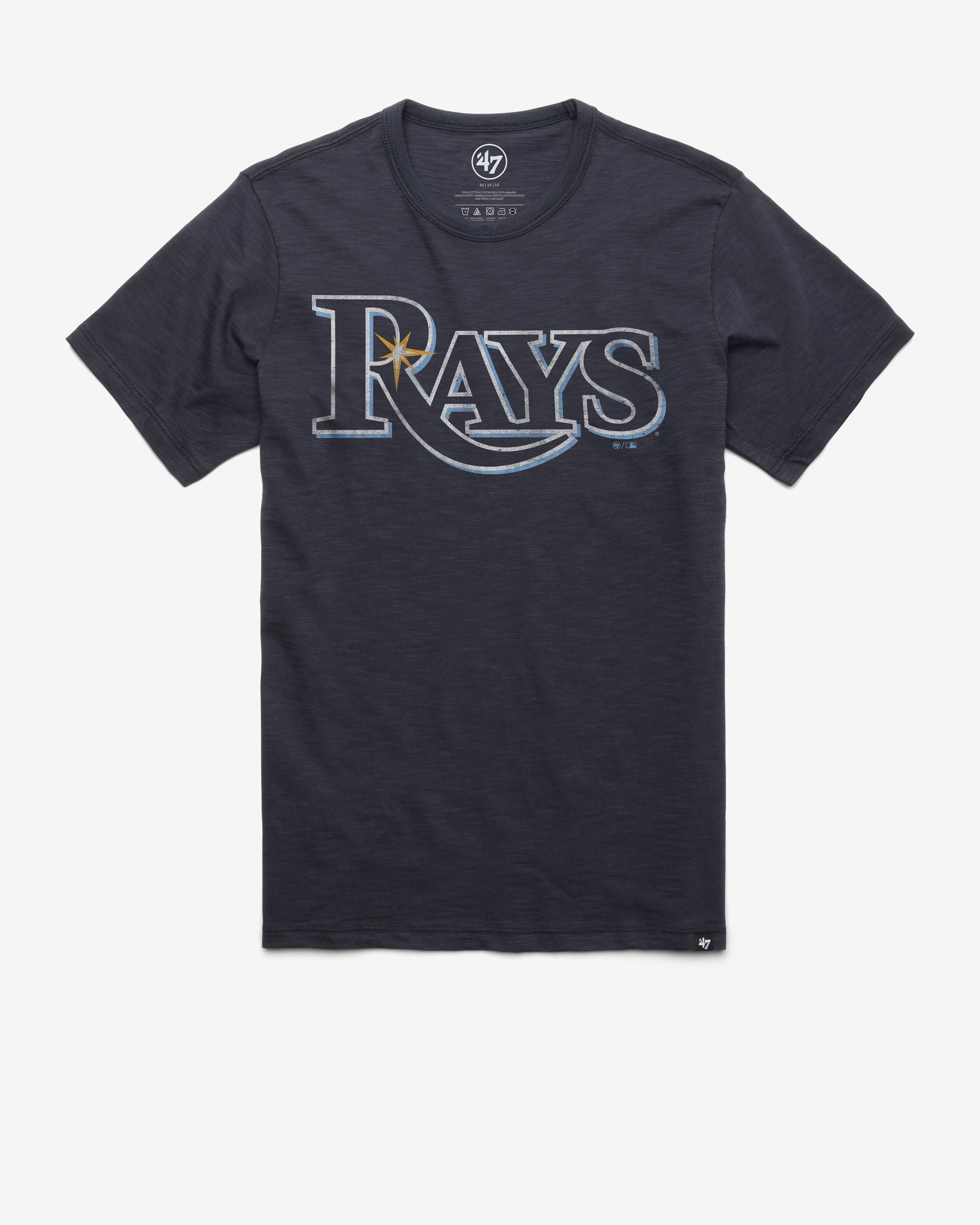TAMPA BAY RAYS GRIT WORDMARK '47 SCRUM TEE sold by 47