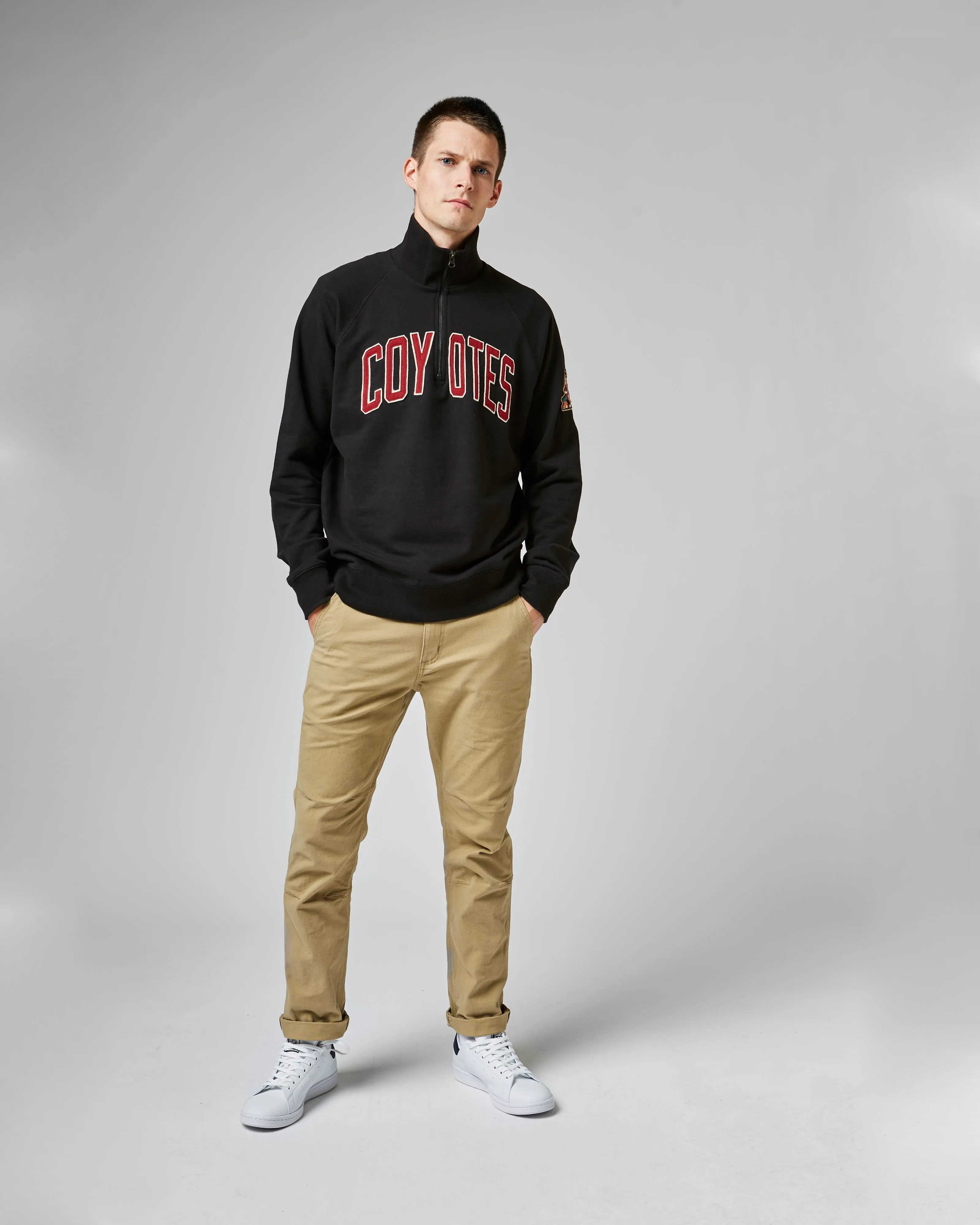 ARIZONA COYOTES BANKS '47 HARRIS SCRIMMAGE 1/4 ZIP sold by 47 product image thumbnail 3