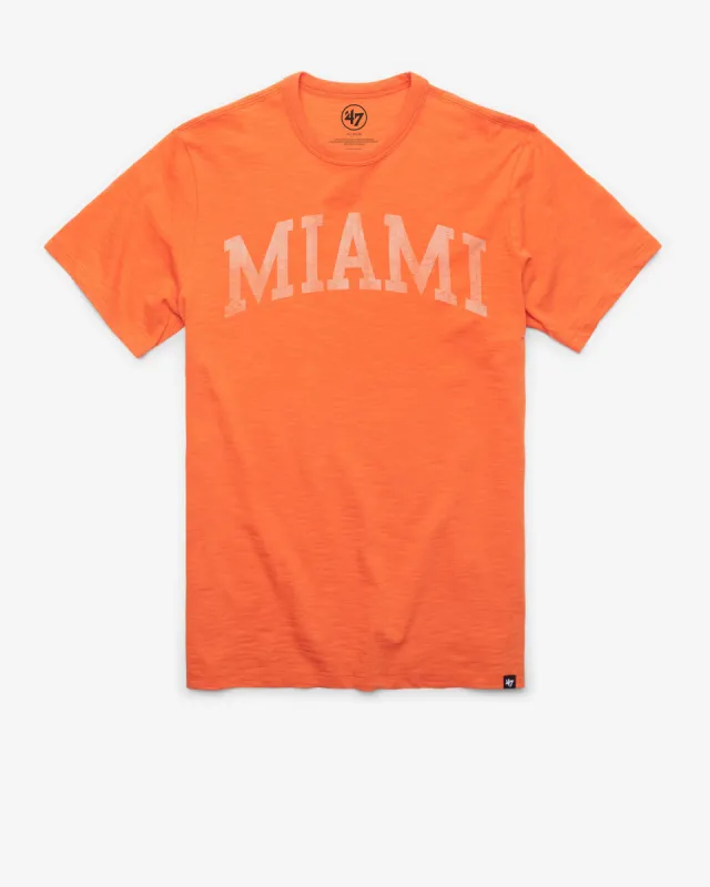 MIAMI HURRICANES CLASSIC BLOCK '47 SCRUM TEE sold by 47