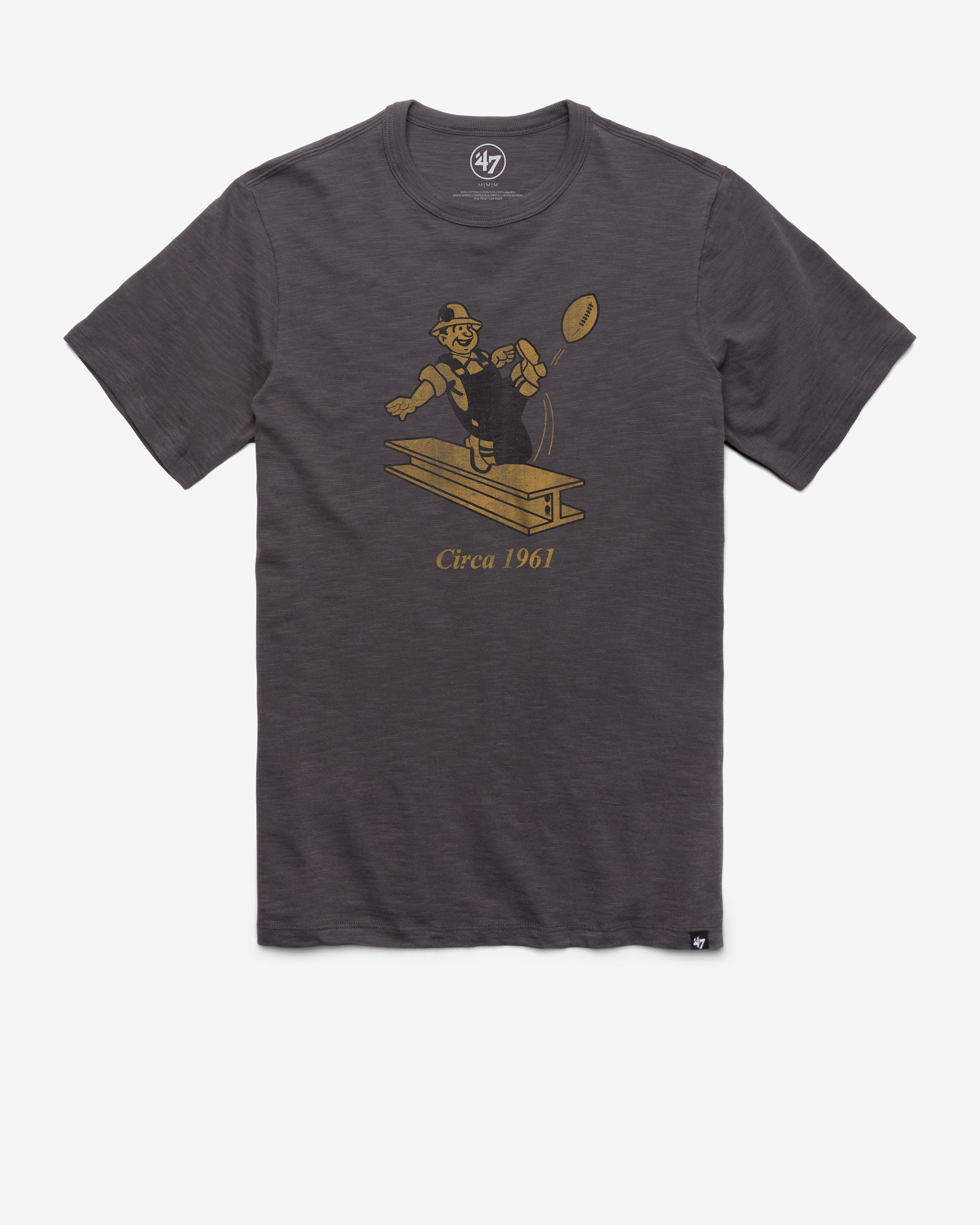 PITTSBURGH STEELERS HISTORIC GRIT '47 SCRUM TEE sold by 47