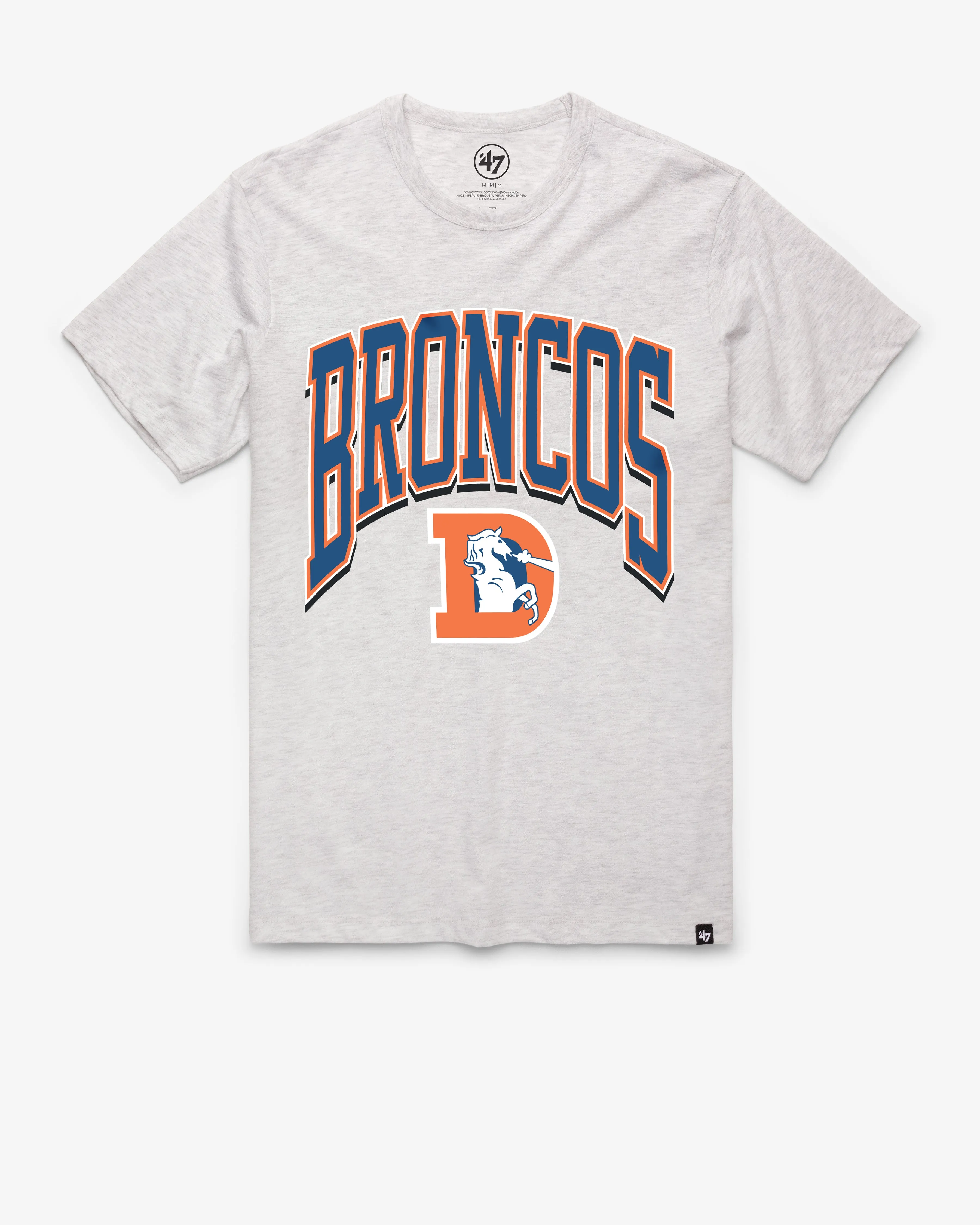 DENVER BRONCOS HISTORIC WALK TALL '47 FRANKLIN TEE sold by 47