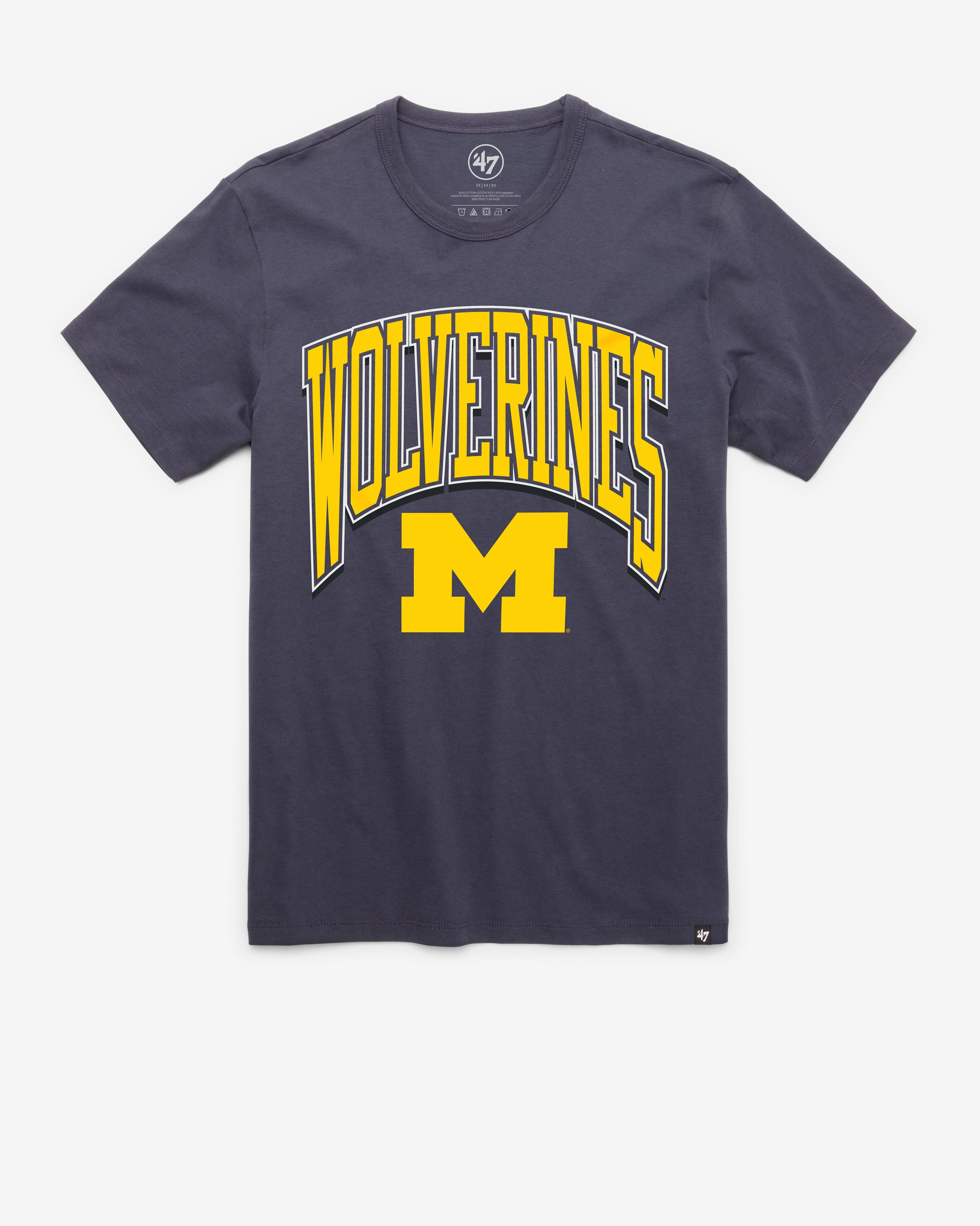 MICHIGAN WOLVERINES WALK TALL '47 FRANKLIN TEE sold by 47