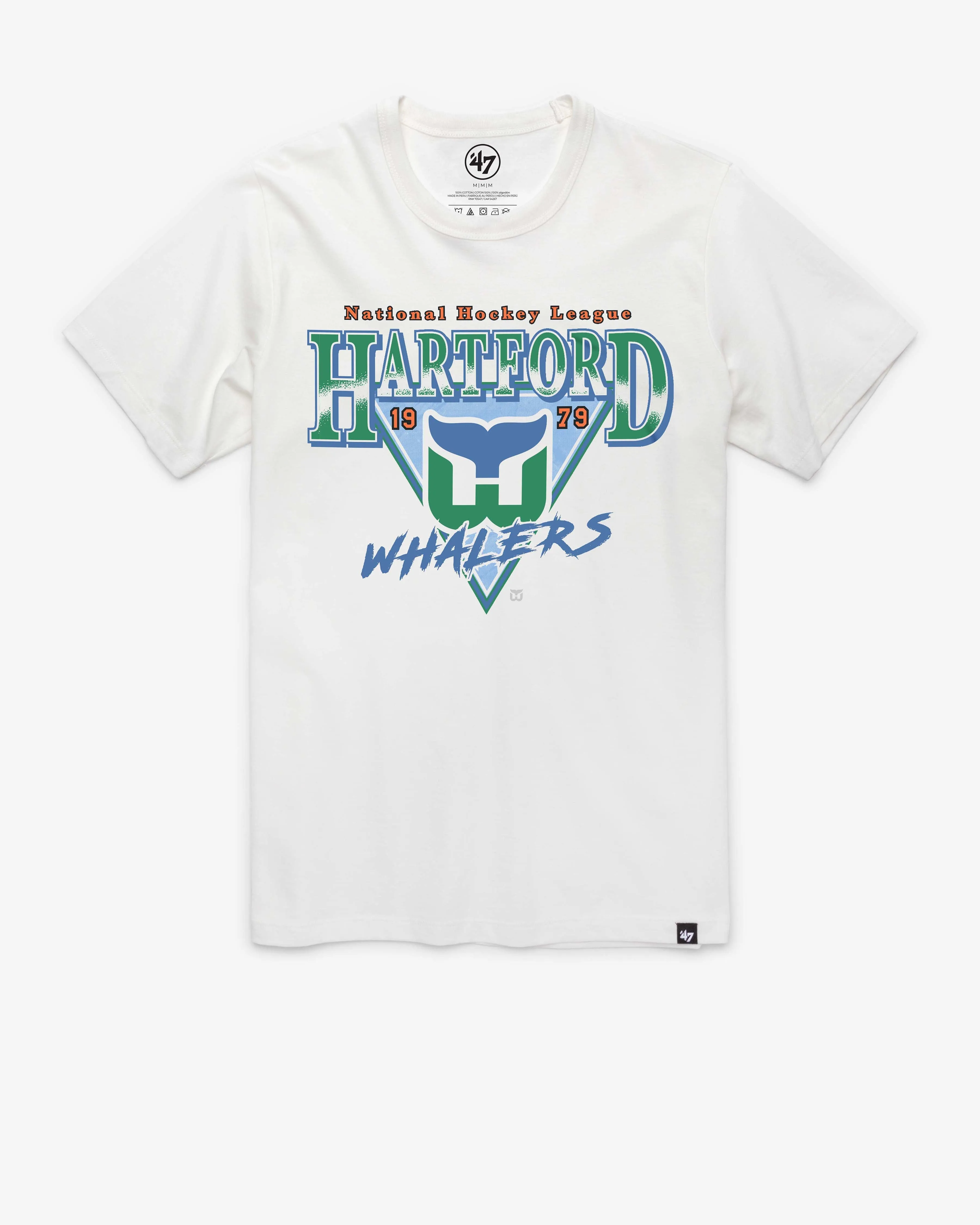 HARTFORD WHALERS VINTAGE SHARP SHOOTER '47 FRANKLIN TEE sold by 47