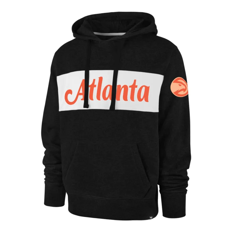 ATLANTA HAWKS 23 CITY EDITION DUBS UP '47 CHEST PASS HOOD sold by 47