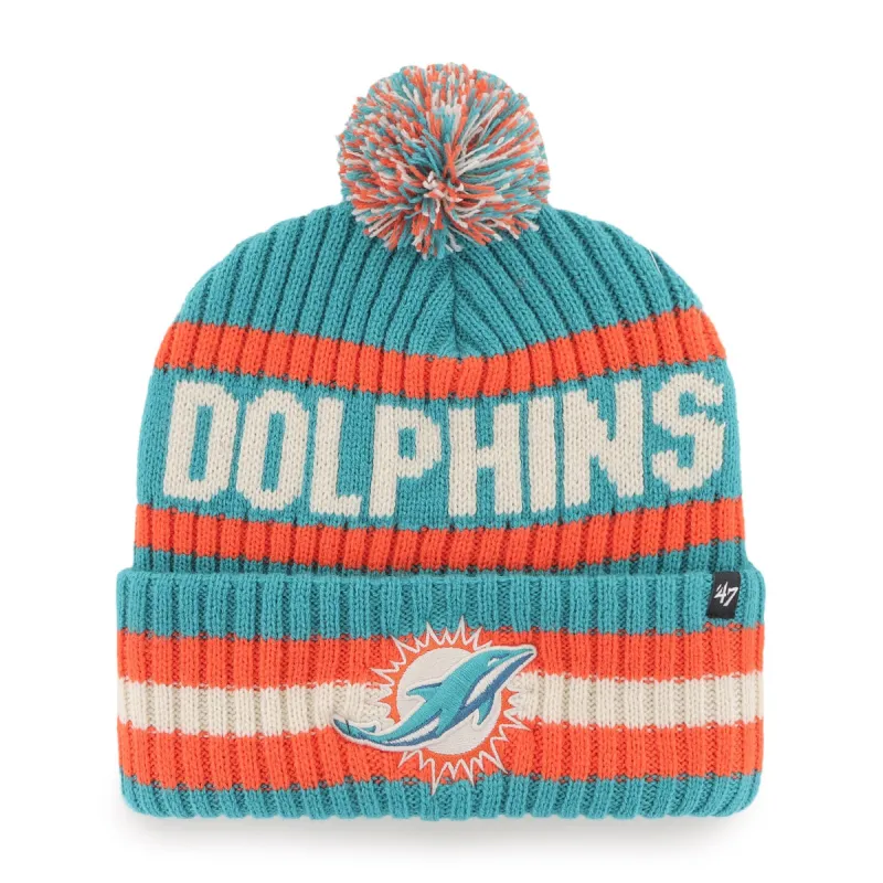 MIAMI DOLPHINS BERING '47 CUFF KNIT sold by 47