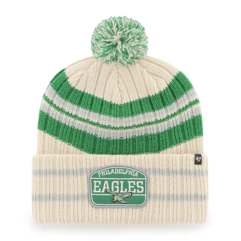 PHILADELPHIA EAGLES HISTORIC HONE PATCH 47 CUFF KNIT sold by 47