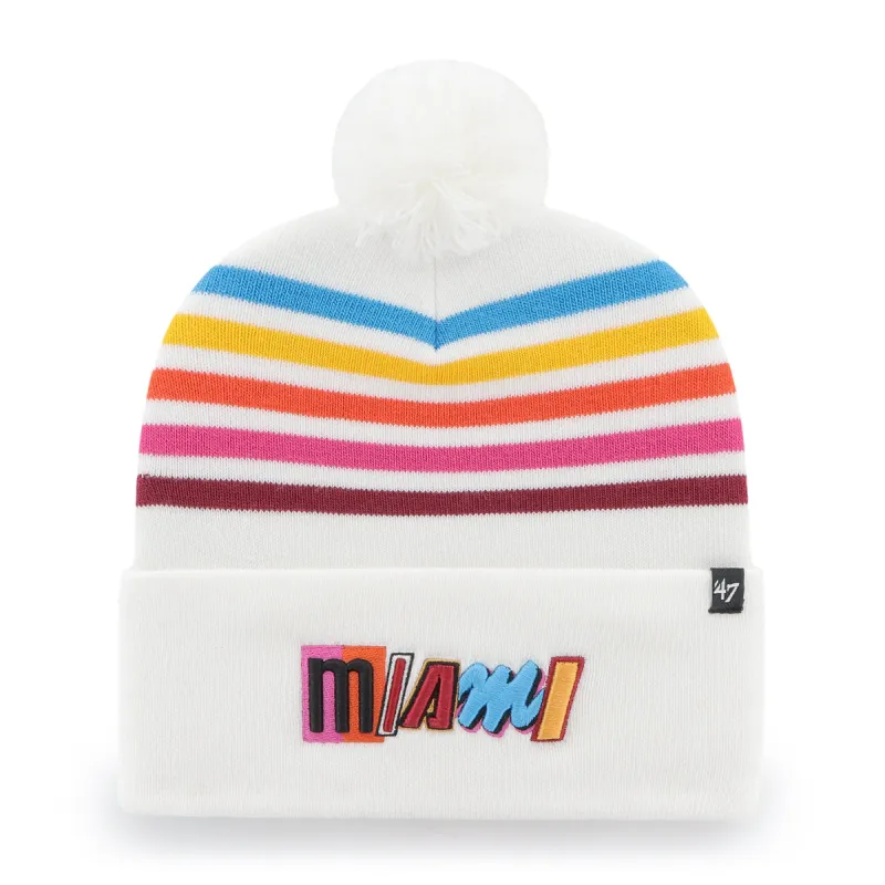 MIAMI HEAT 23 NBA CITY '47 CUFF KNIT sold by 47