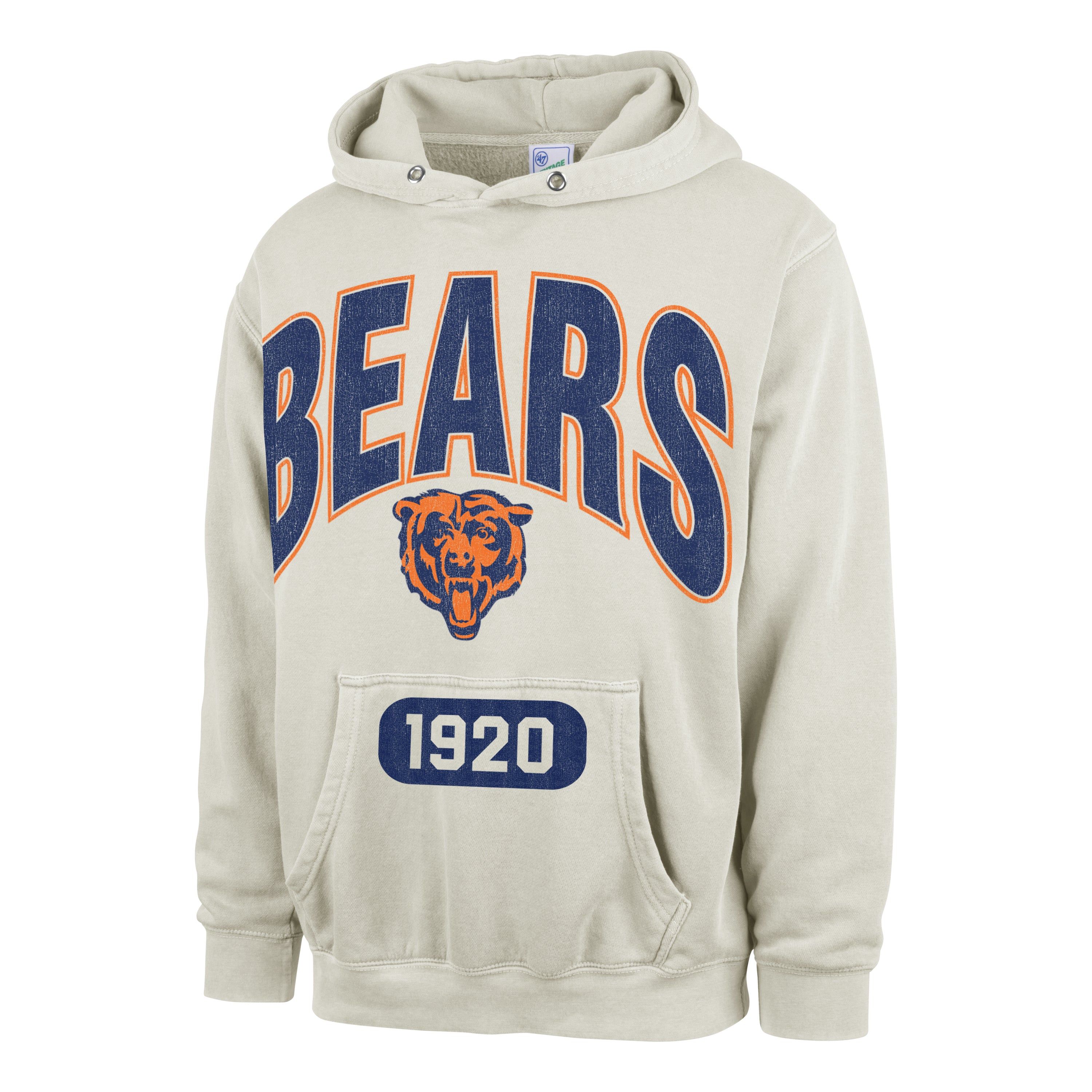 CHICAGO BEARS GOATED VINTAGE DYE '47 PIERCE HOOD sold by 47