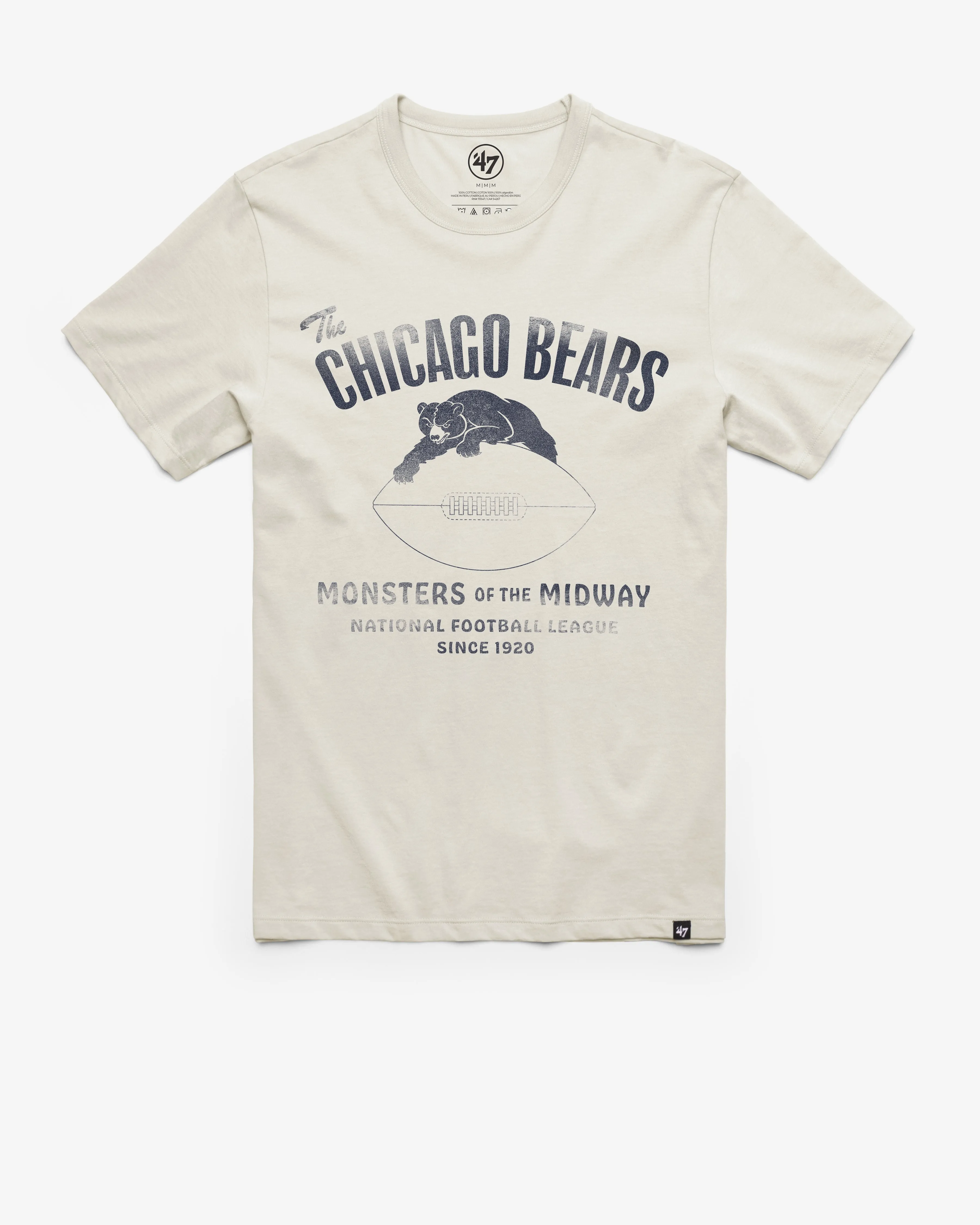 CHICAGO BEARS HISTORIC WIDE OPEN '47 FRANKLIN TEE sold by 47