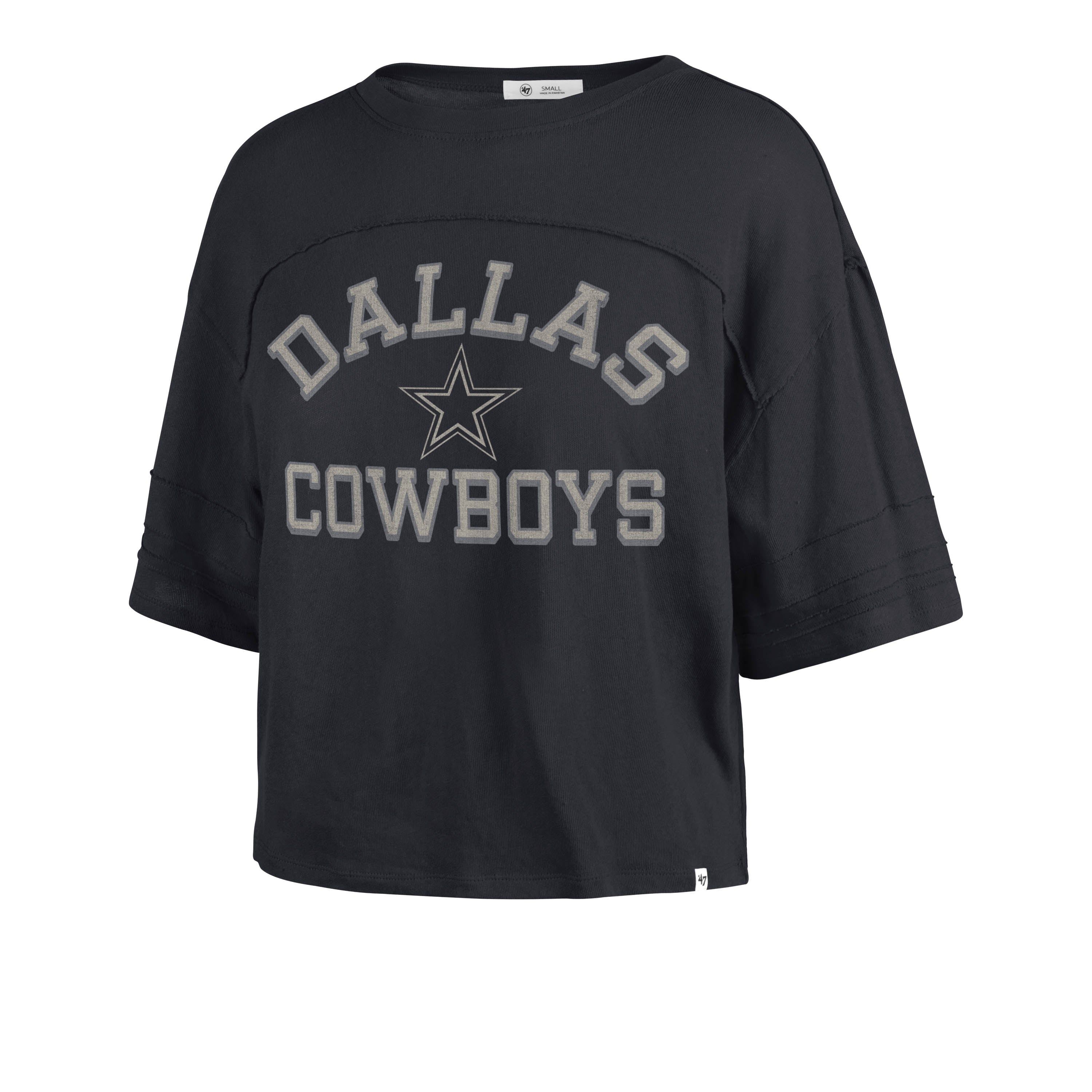 DALLAS COWBOYS HALF MOON '47 STEVIE CROP TEE WOMENS sold by 47