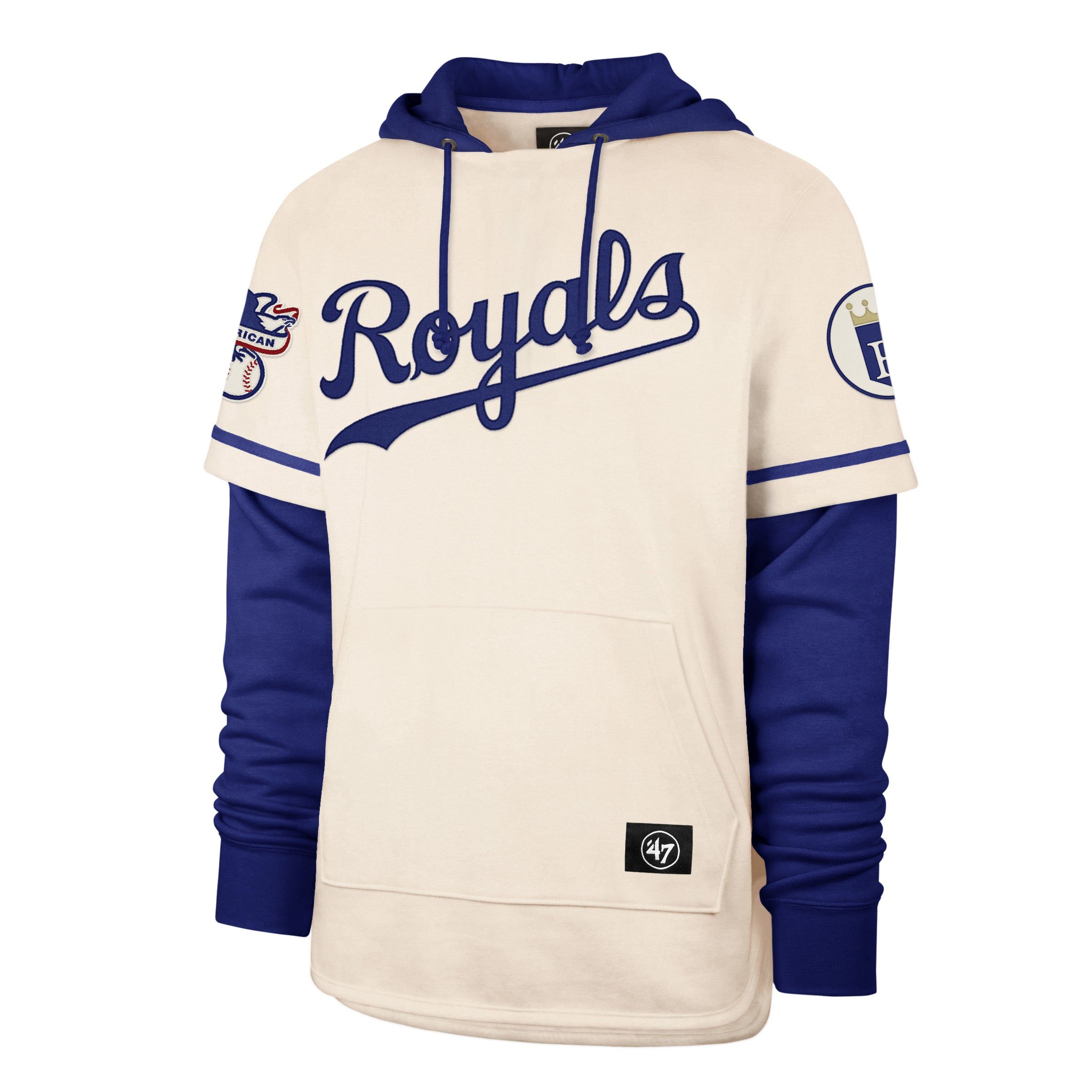 KANSAS CITY ROYALS COOPERSTOWN TRIFECTA '47 SHORTSTOP PULLOVER sold by 47