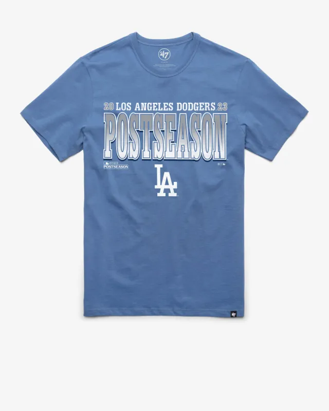 LOS ANGELES DODGERS POSTSEASON '47 FRANKLIN TEE sold by 47