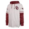 OKLAHOMA SOONERS PINSTRIPE '47 SHORTSTOP PULLOVER HOOD sold by 47