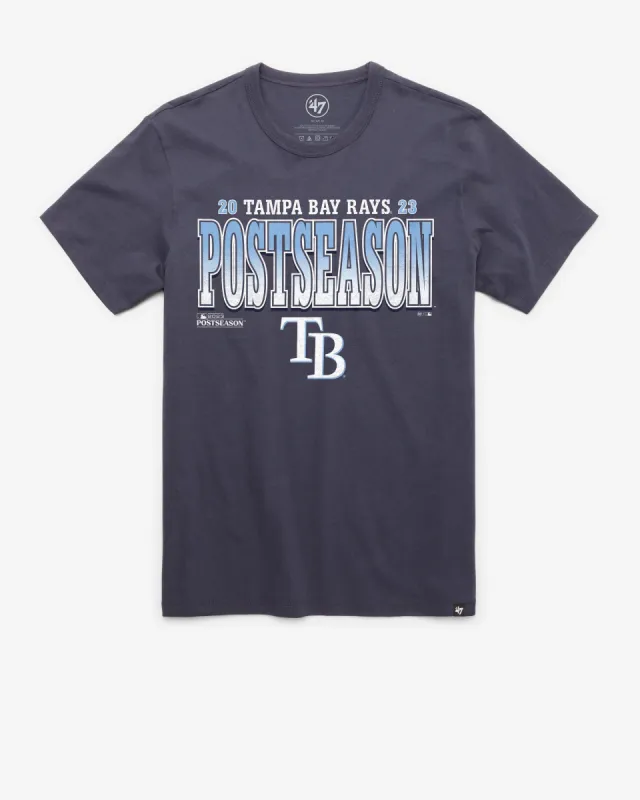 TAMPA BAY RAYS 2023 POSTSEASON '47 FRANKLIN TEE sold by 47